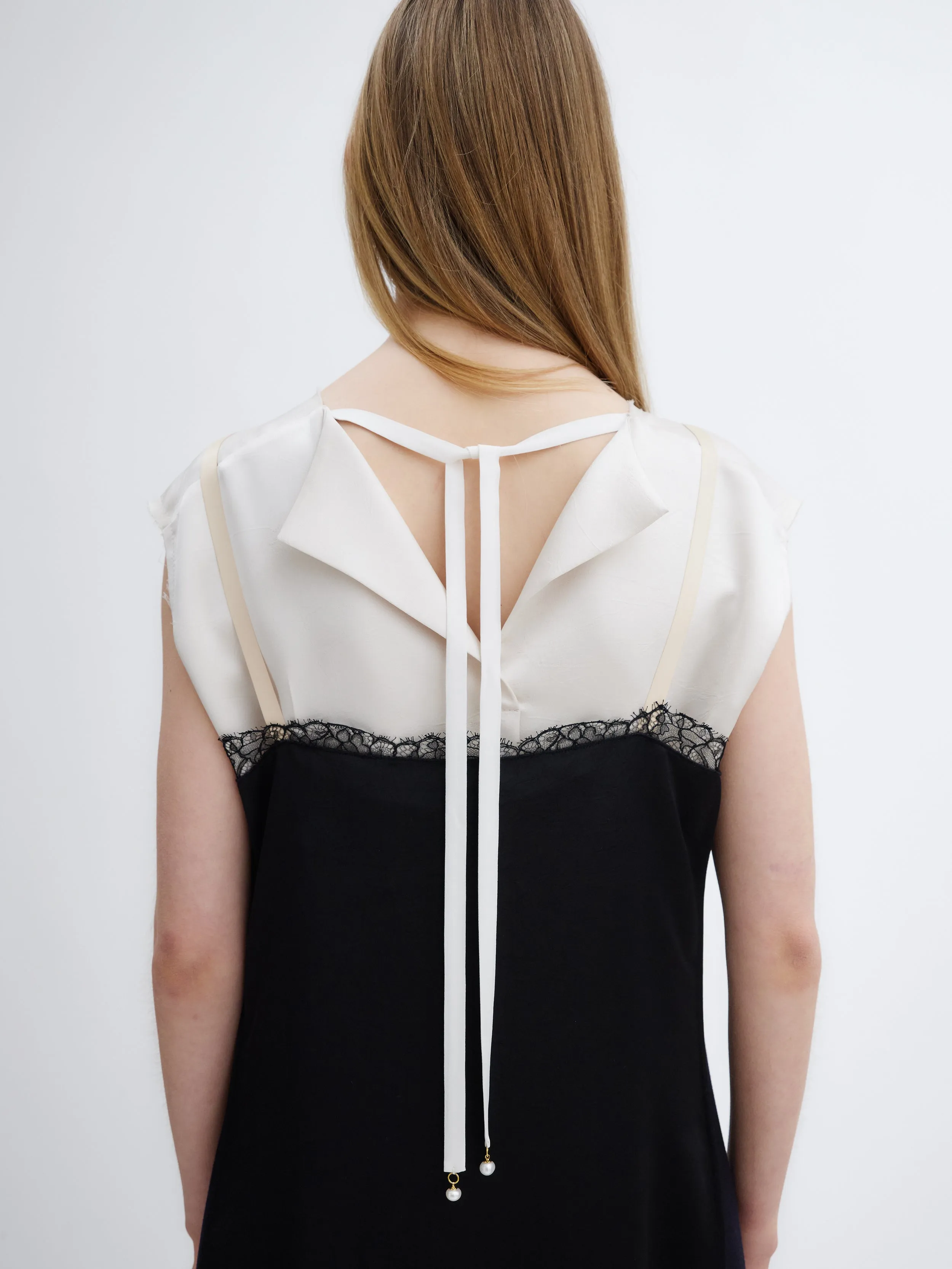 Robe lingerie en flanelle sold by Carven product image thumbnail 2