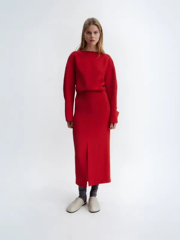 Robe ajustée en cady made by Carven