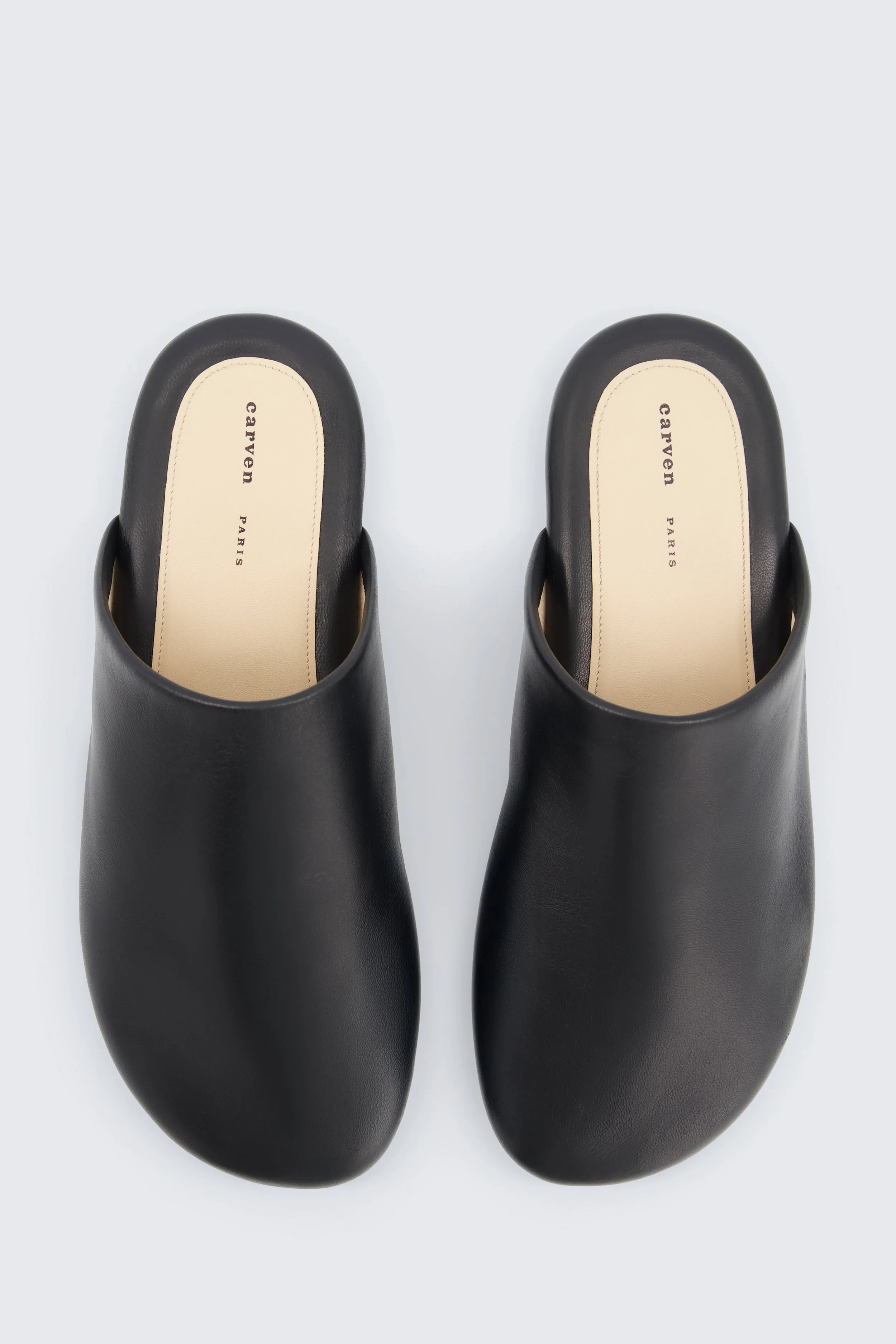 Mule Garnier en cuir sold by Carven product image thumbnail 2