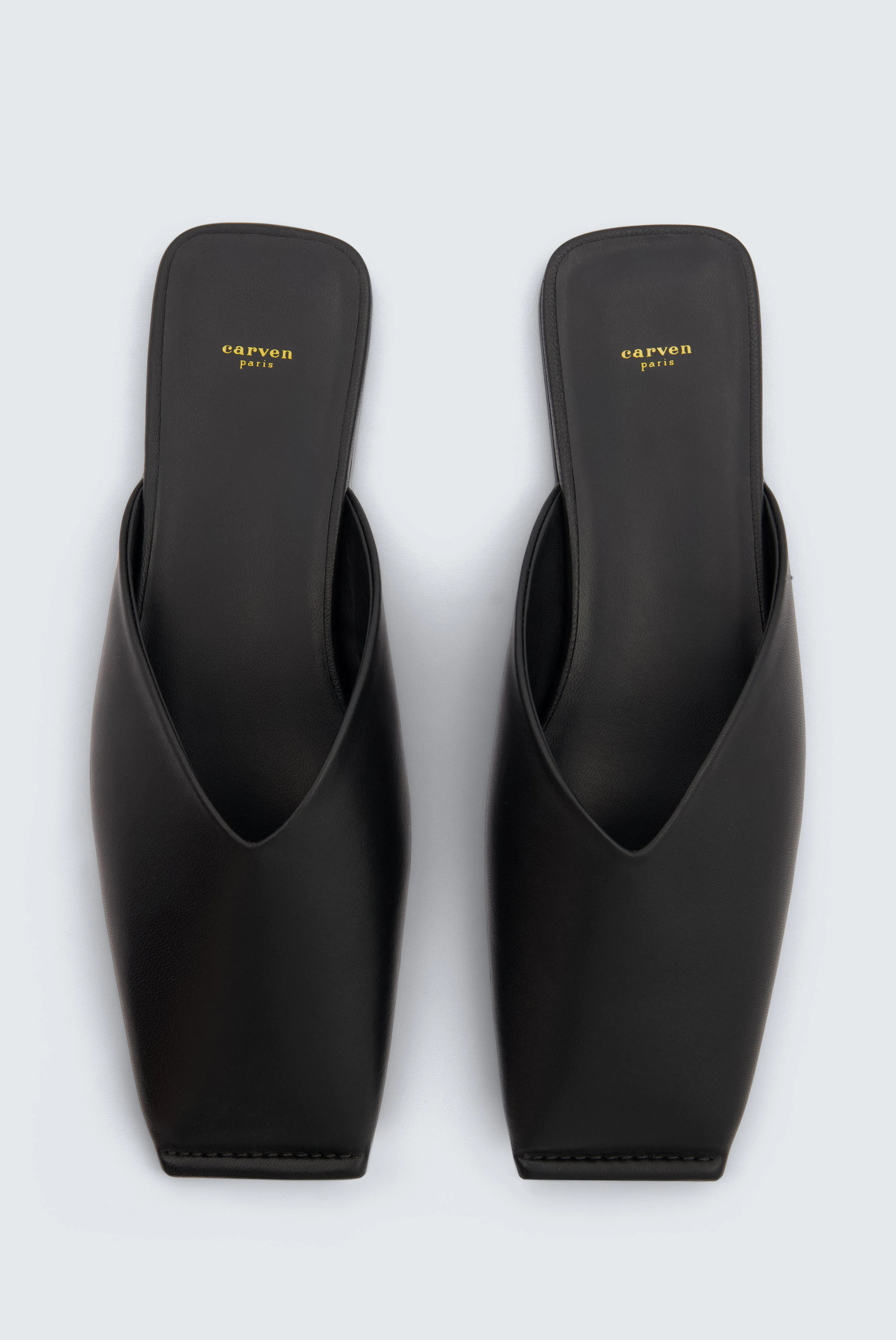 Mule plate Vendôme en cuir sold by Carven product image thumbnail 3