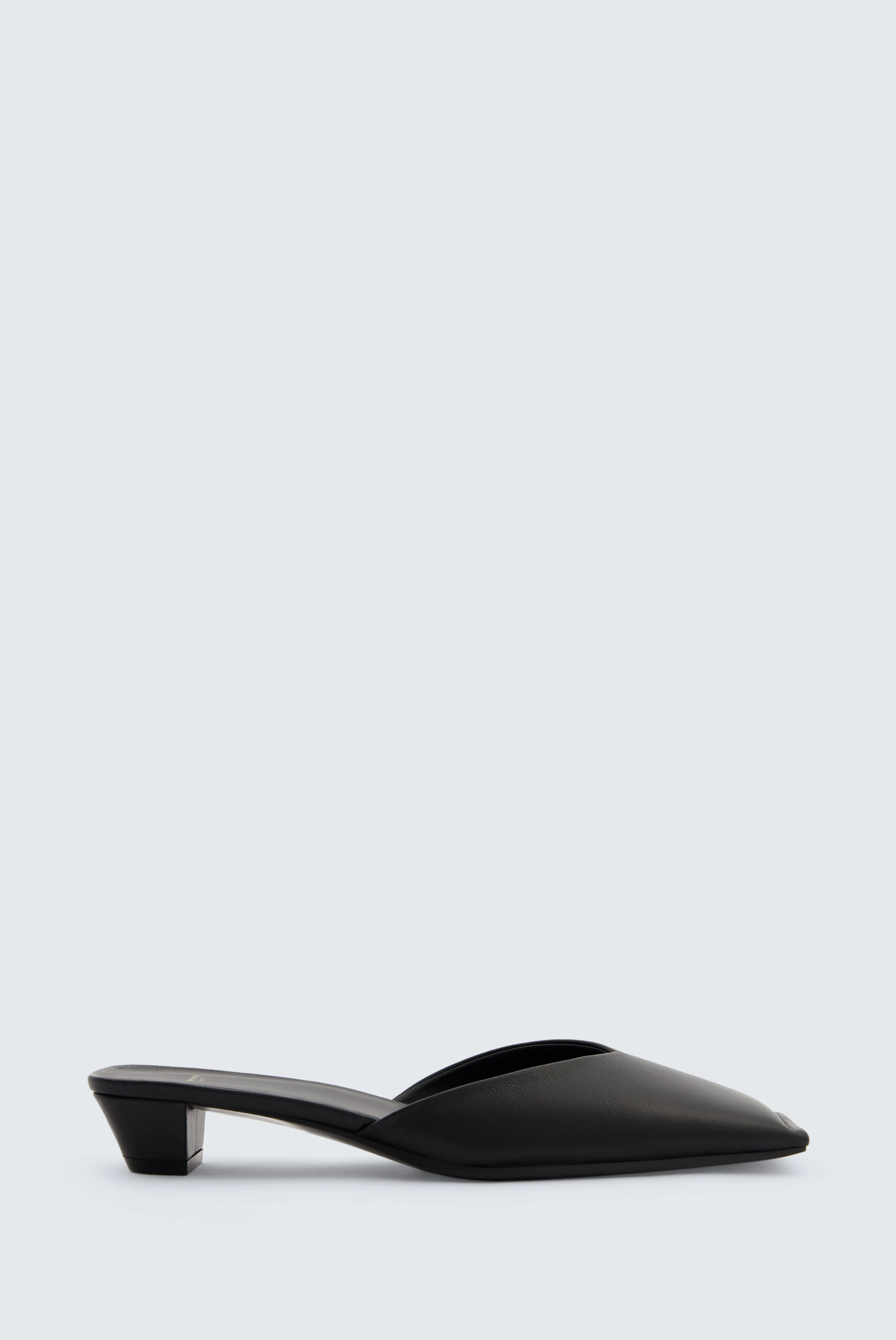 Mule à talon Vendôme en cuir sold by Carven