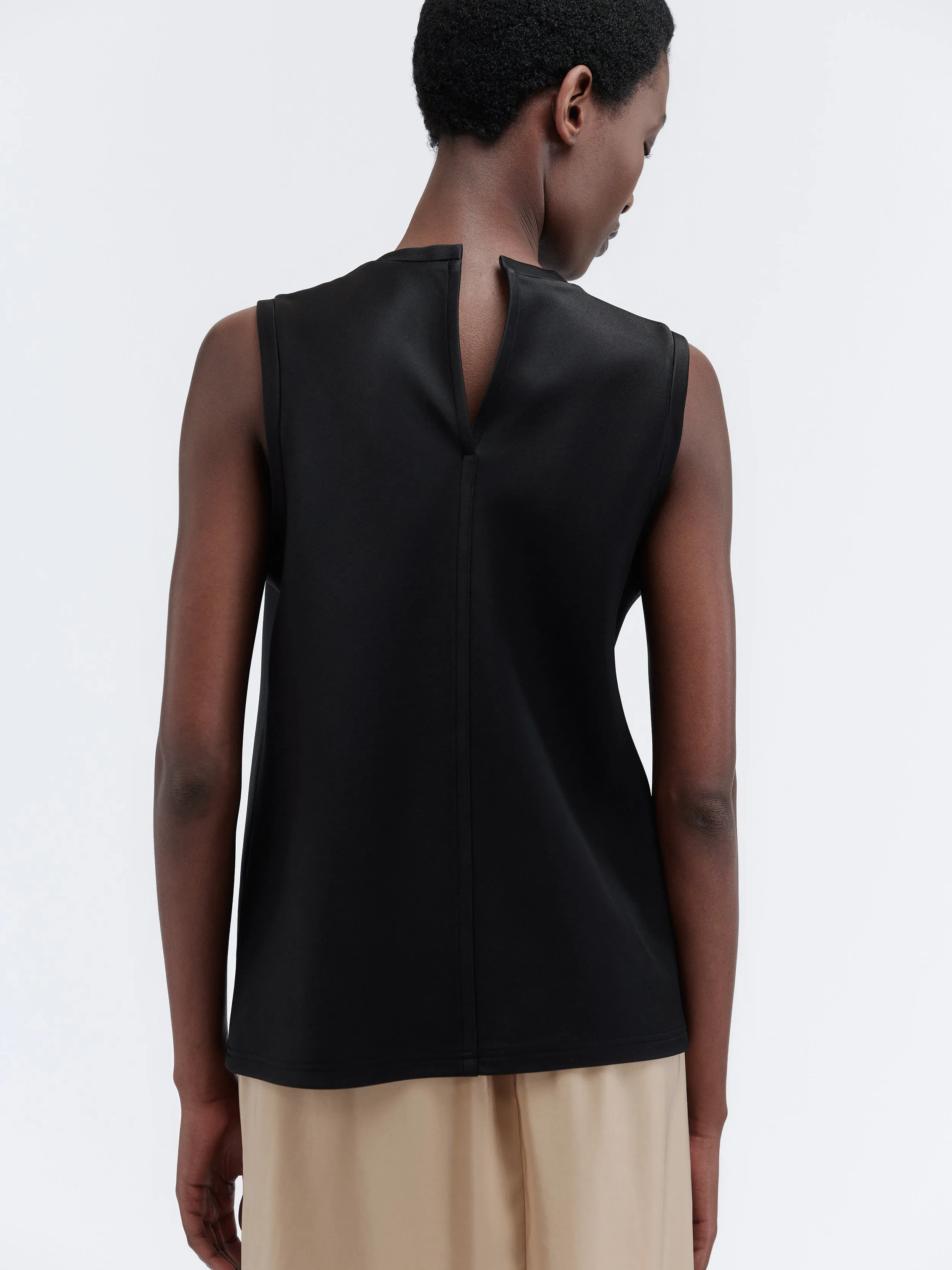 Top débardeur en satin double sold by Carven product image thumbnail 3