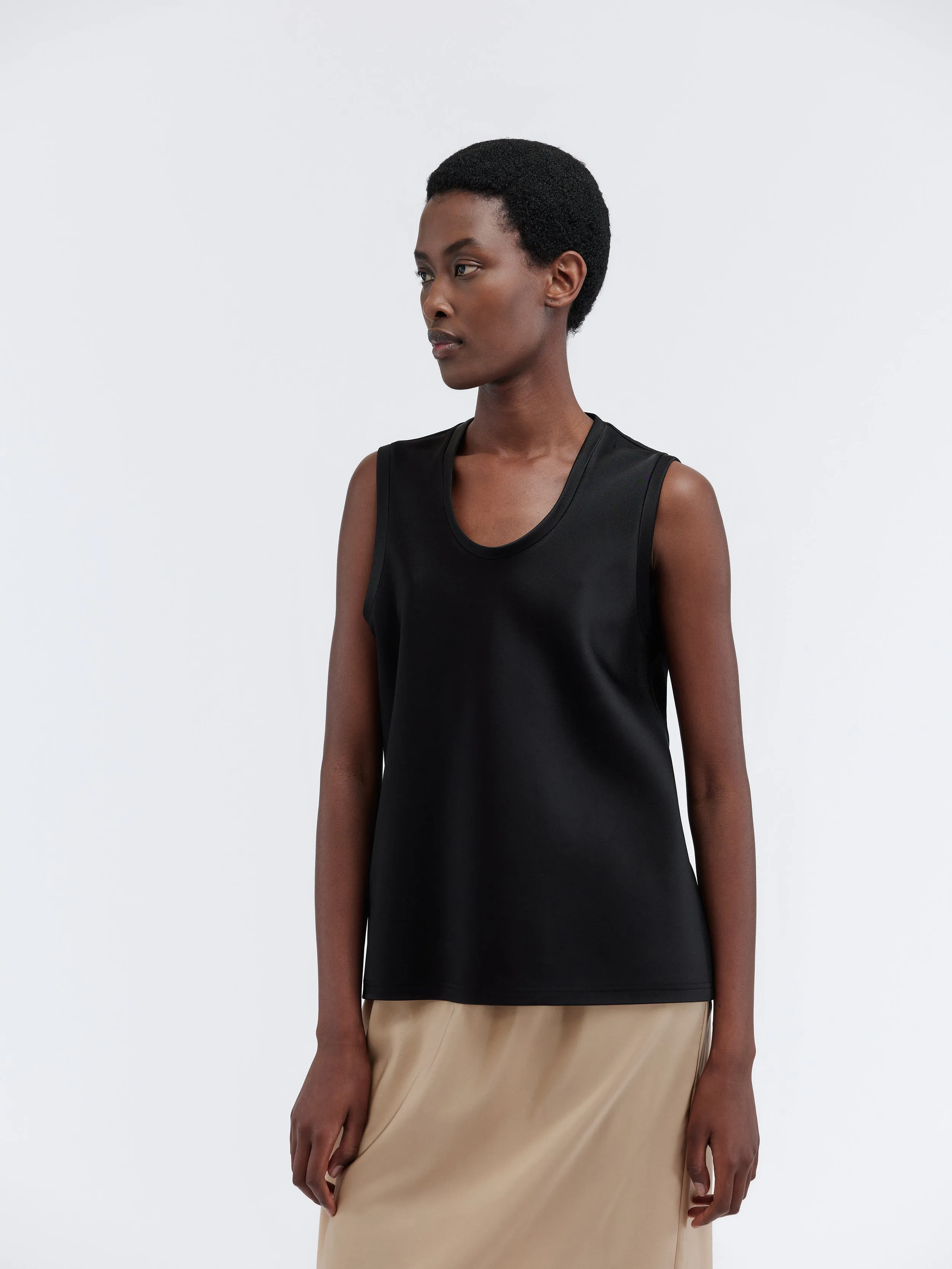 Top débardeur en satin double sold by Carven product image thumbnail 2