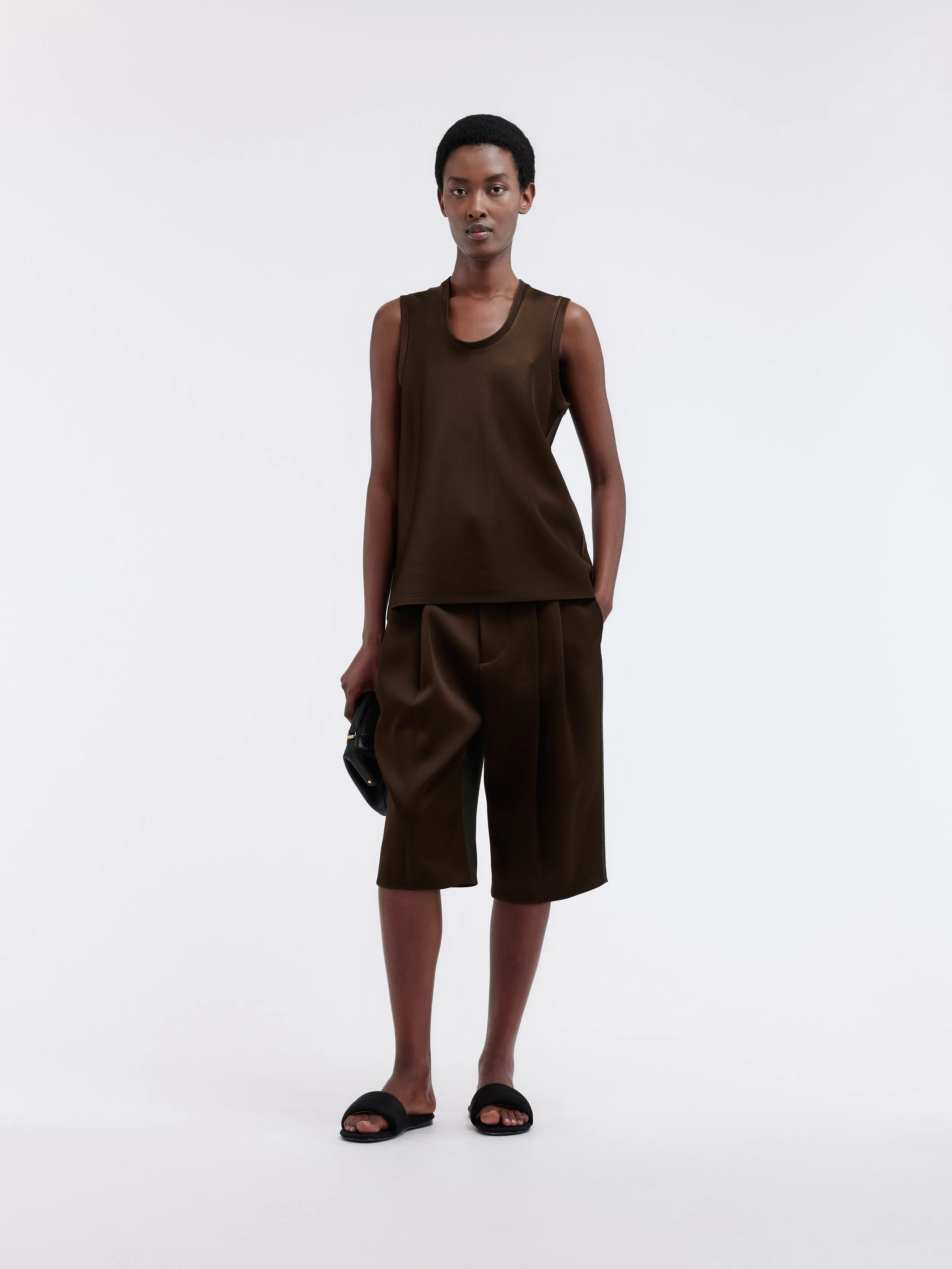 Top débardeur en satin double sold by Carven product image thumbnail 3