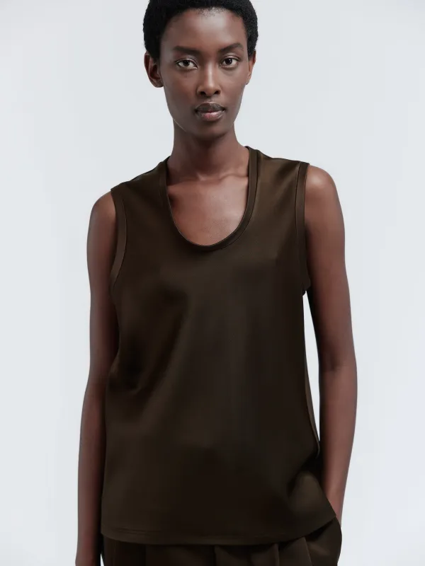 Top débardeur en satin double made by Carven