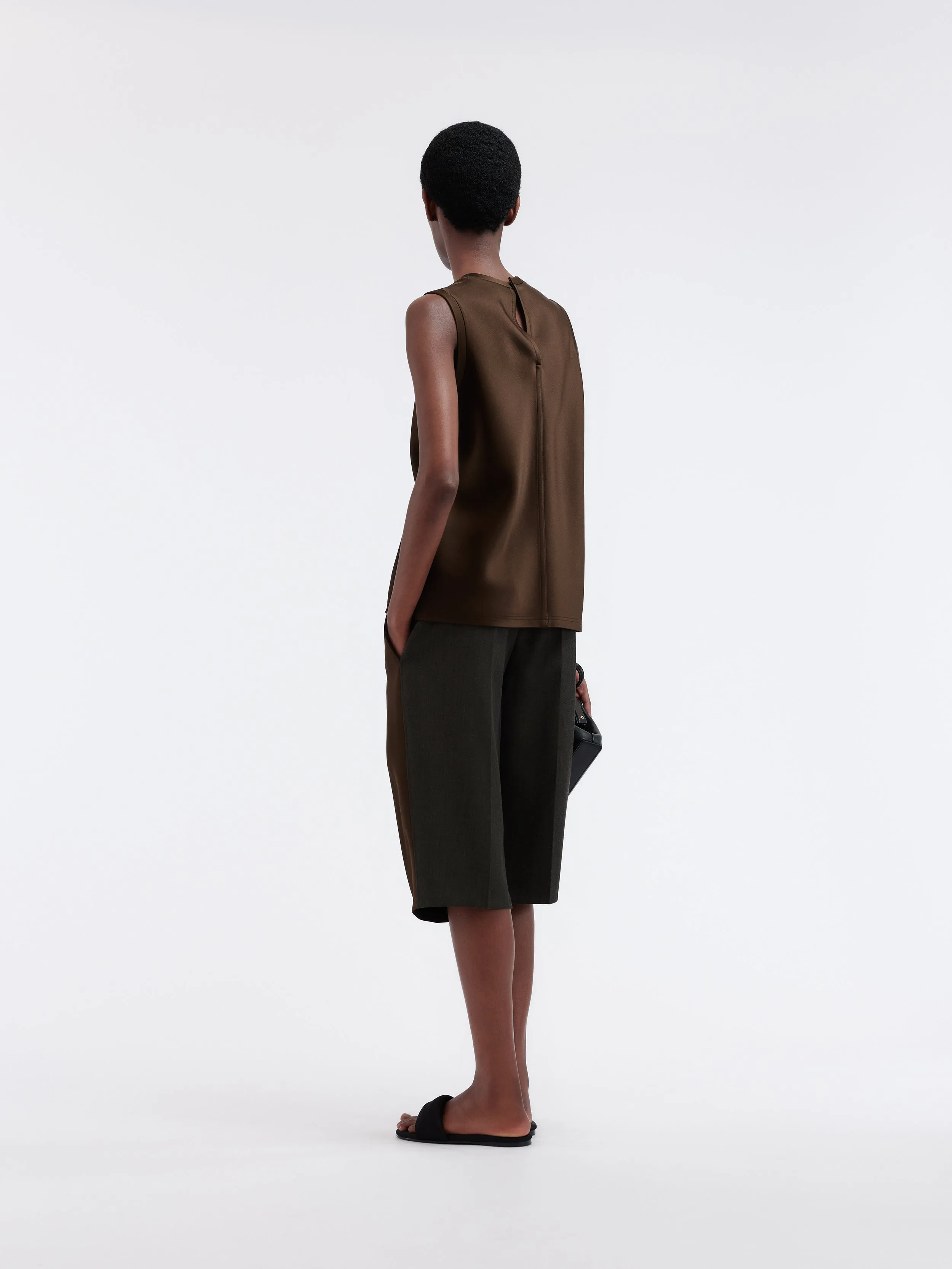 Top débardeur en satin double sold by Carven product image thumbnail 4