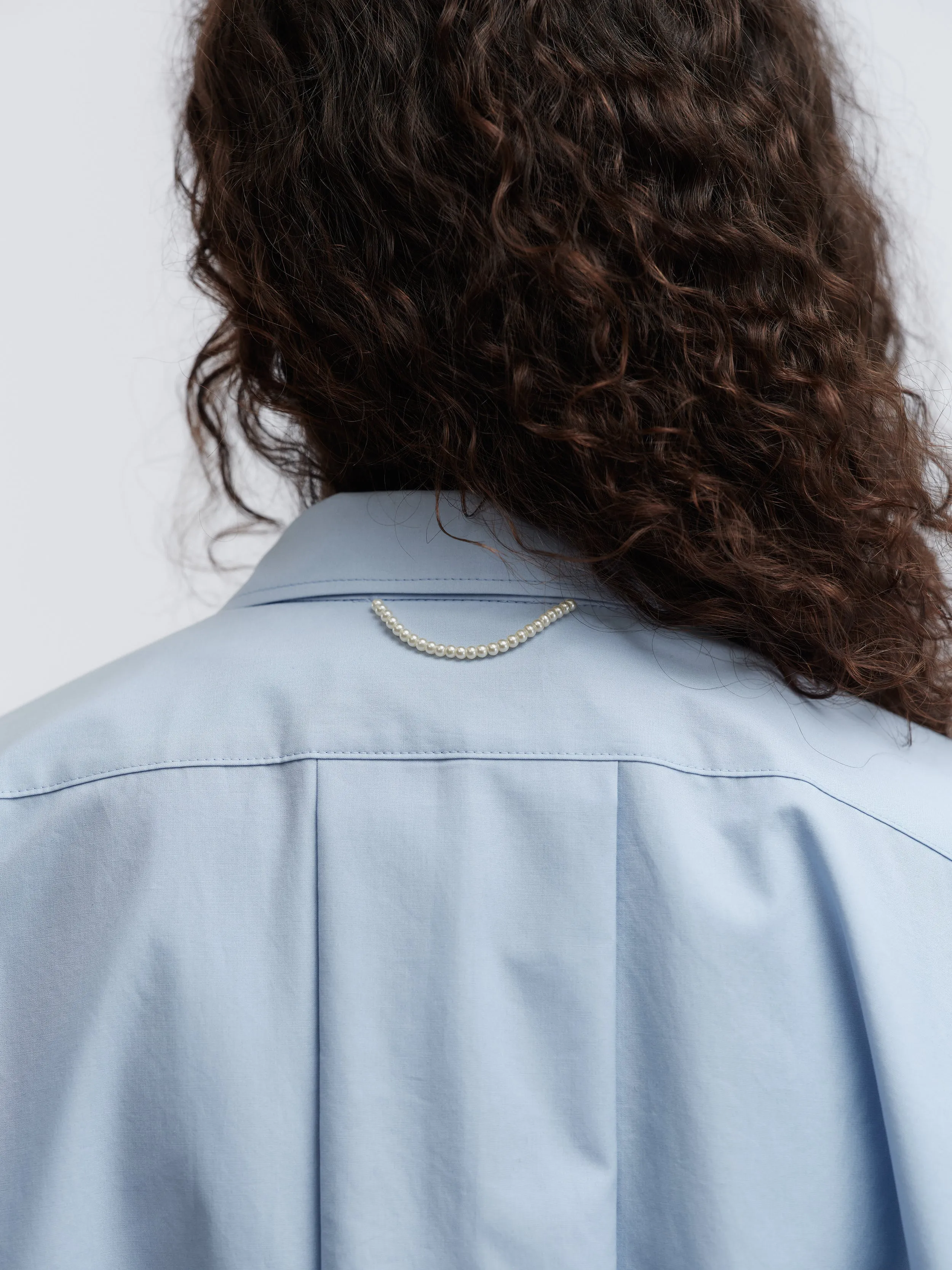 Chemise longue en popeline de coton légère sold by Carven product image thumbnail 2