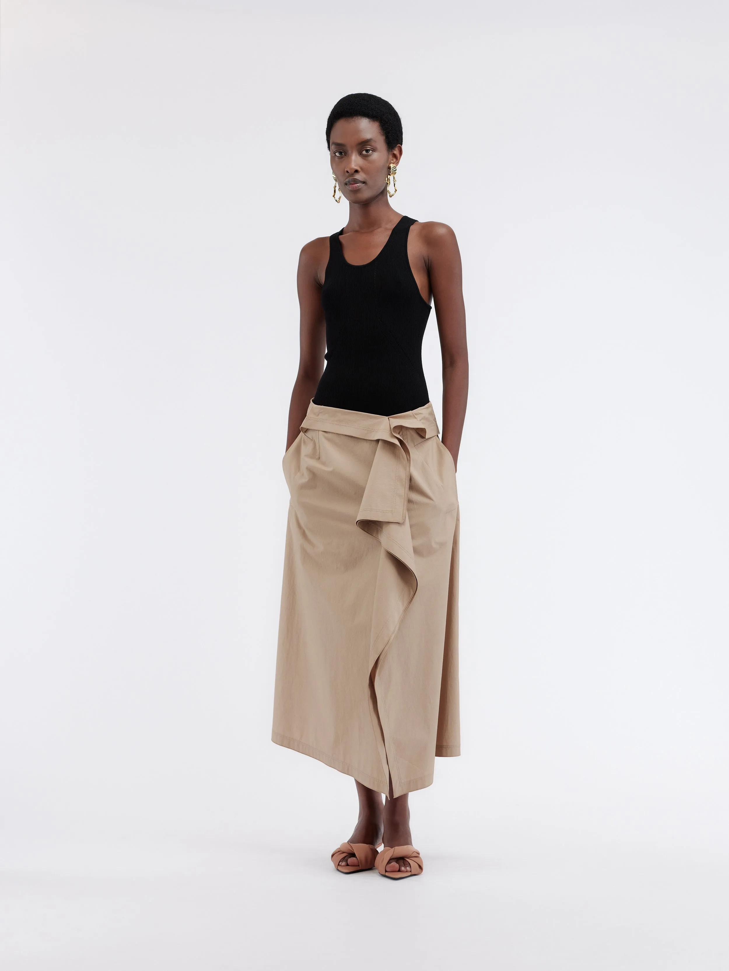 Top débardeur en mérinos côtelé sold by Carven product image thumbnail 2