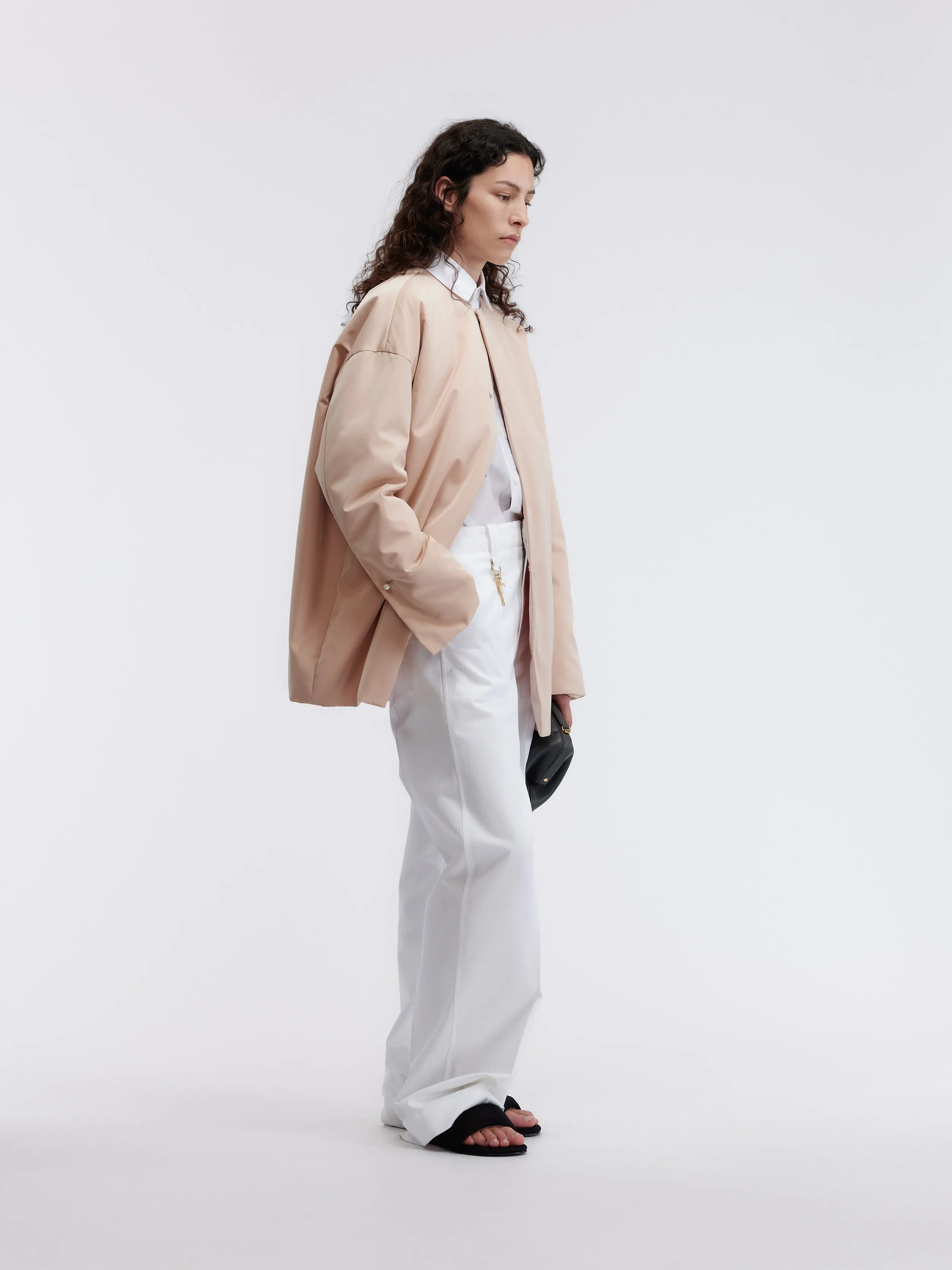 Manteau court ouatiné en duchesse sold by Carven product image thumbnail 3