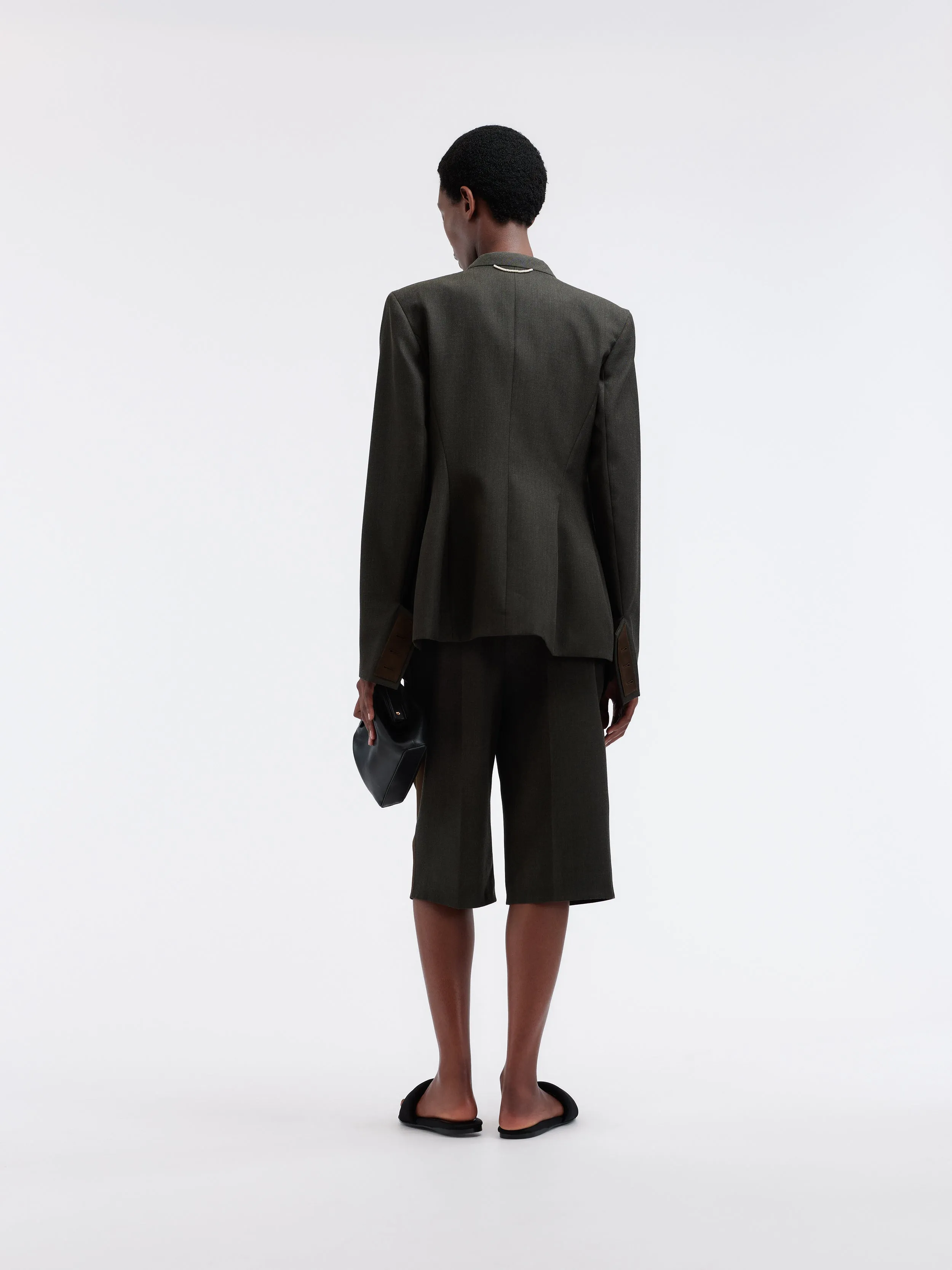 Veste officier en grain de poudre sold by Carven product image thumbnail 5