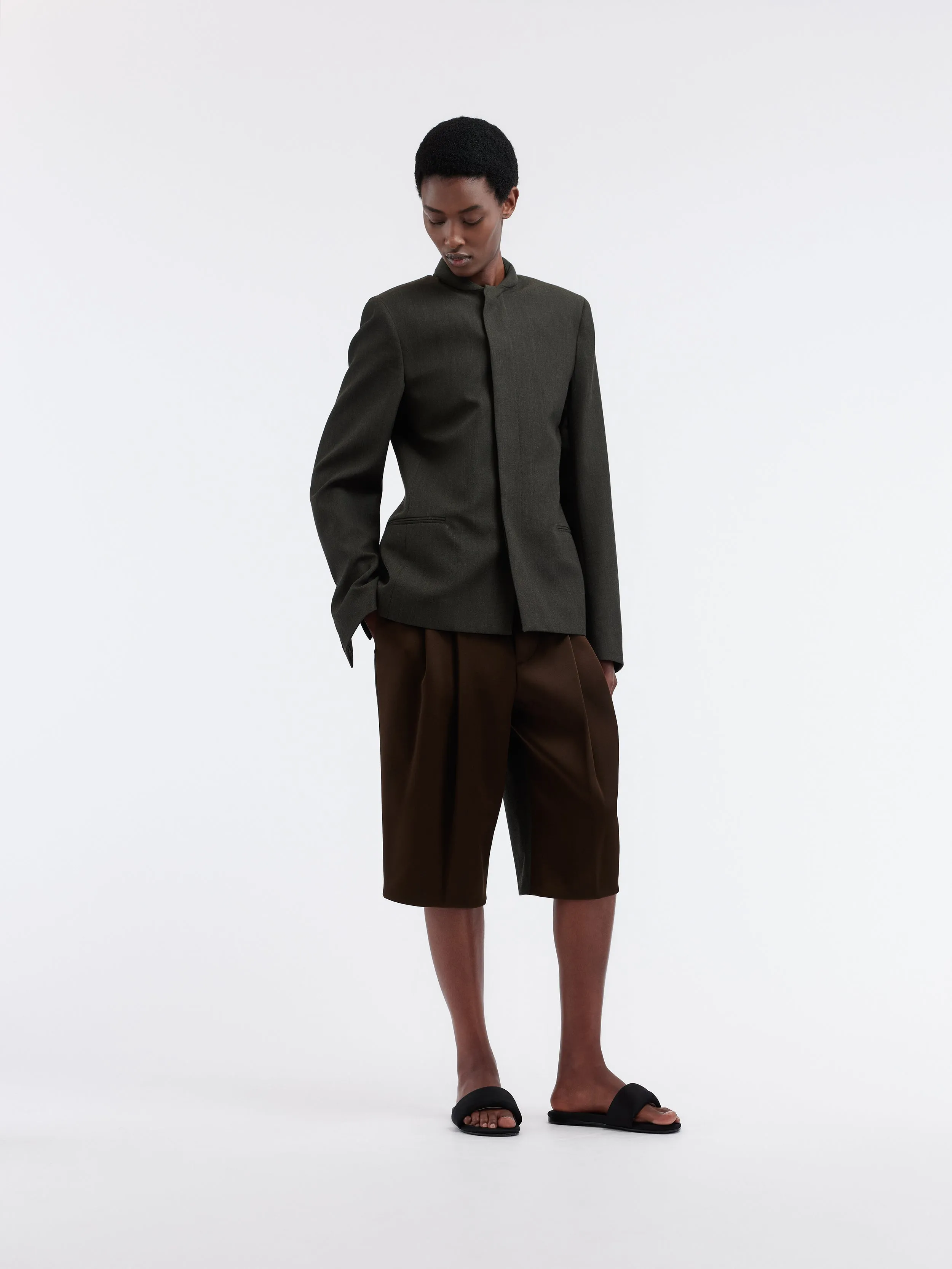 Veste officier en grain de poudre sold by Carven product image thumbnail 3