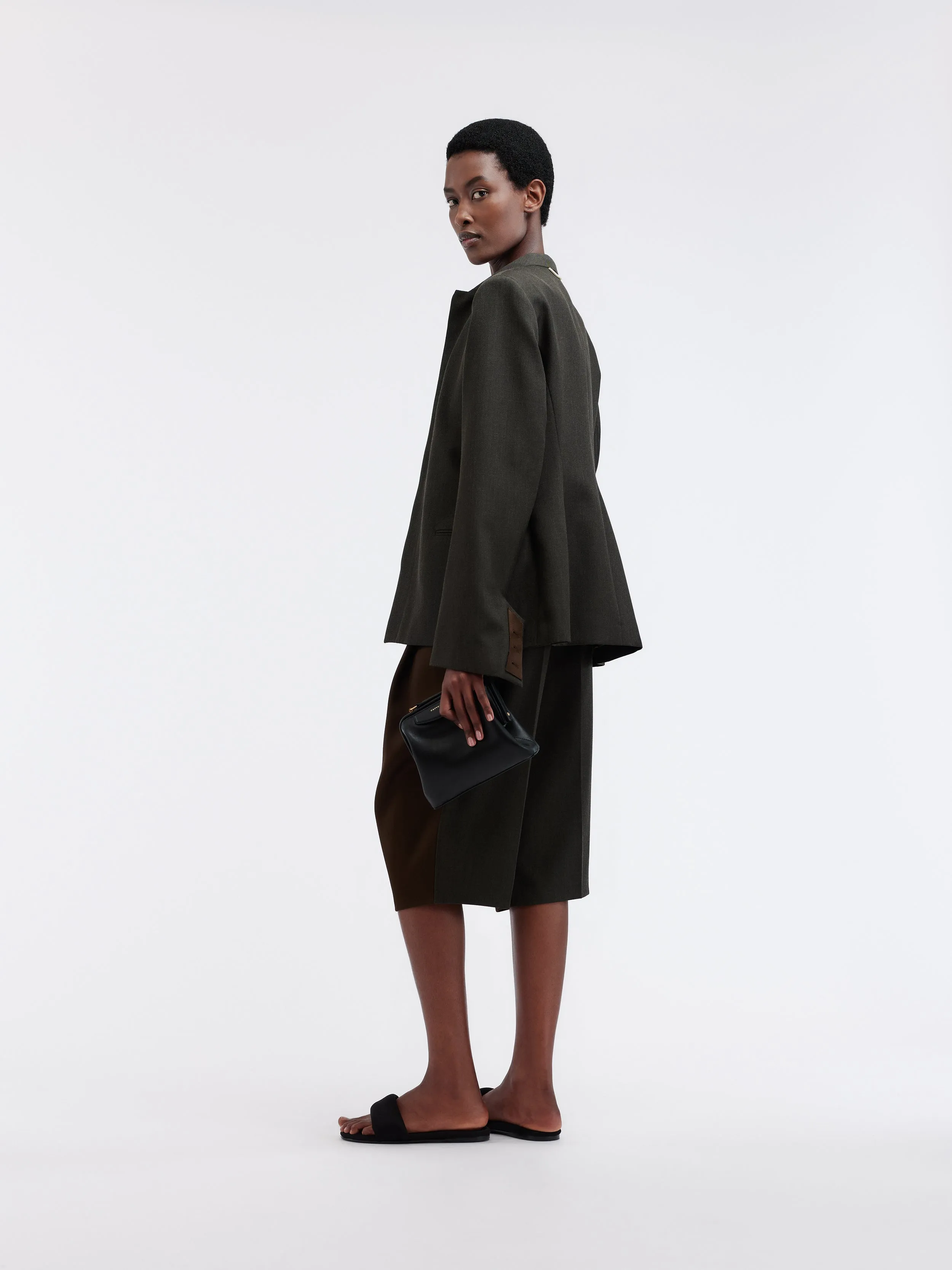 Veste officier en grain de poudre sold by Carven product image thumbnail 4