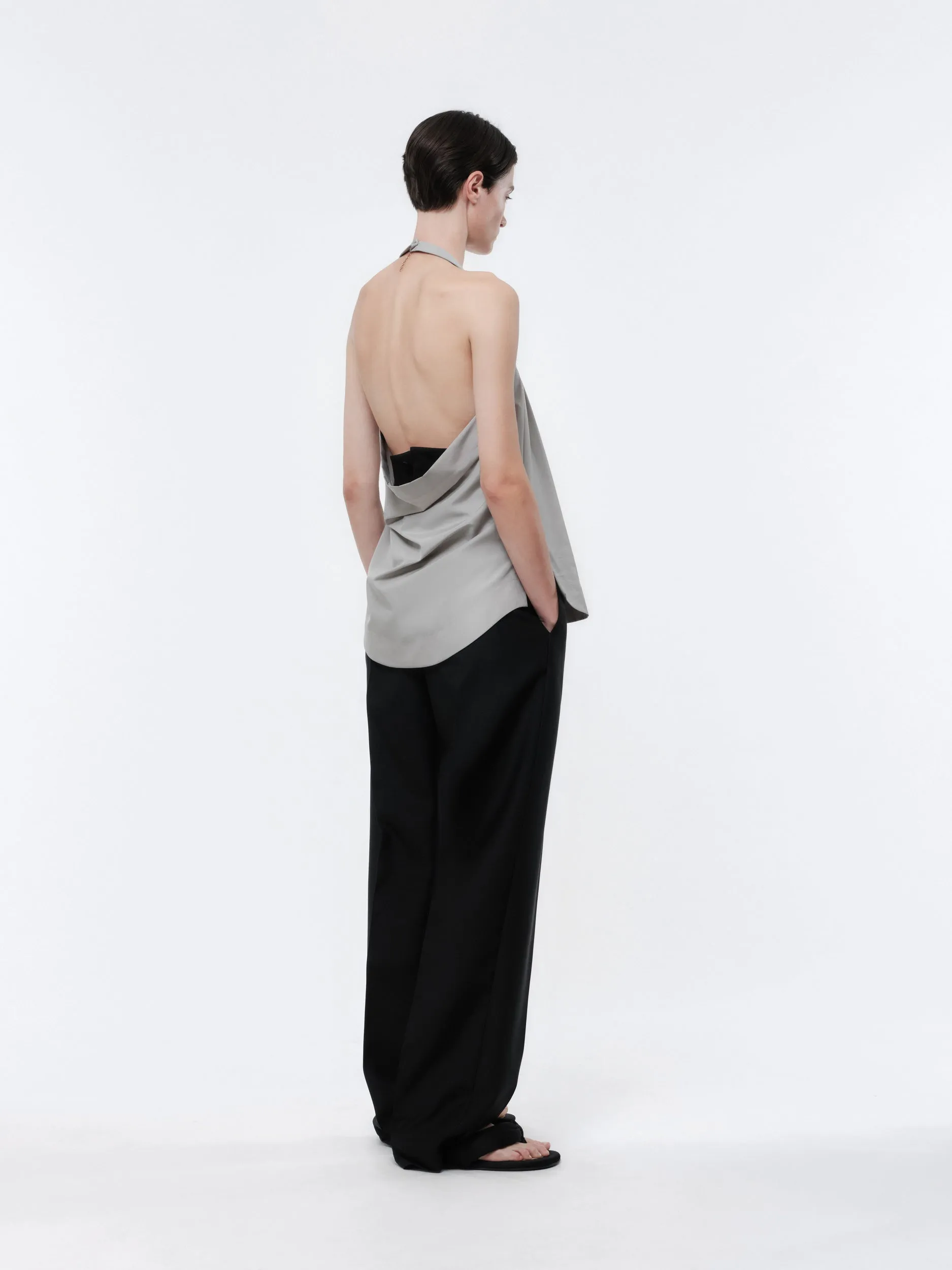 Top dos nu en soie habotai sold by Carven product image thumbnail 2