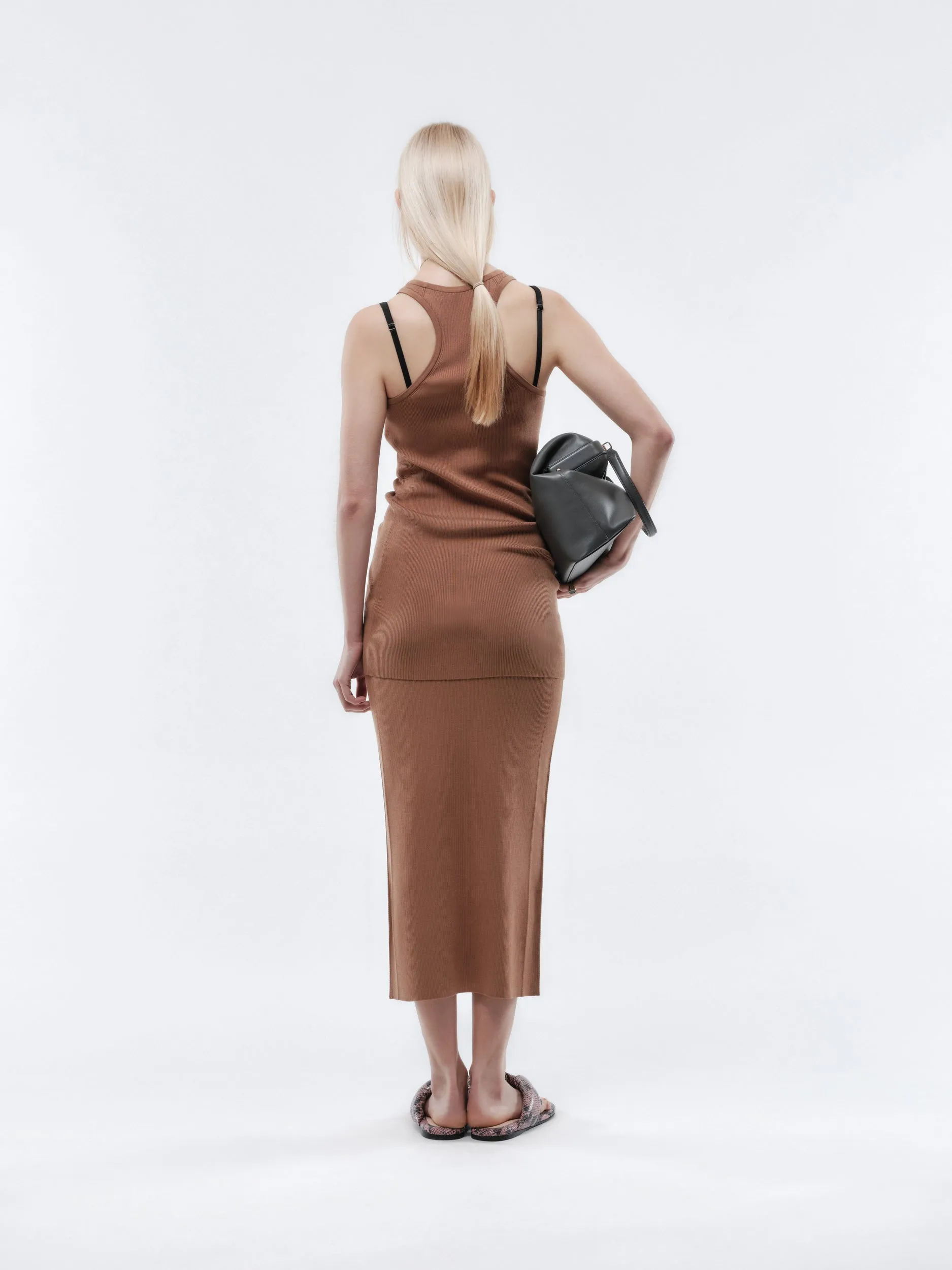 Top débardeur en soie côtelée sold by Carven product image thumbnail 2