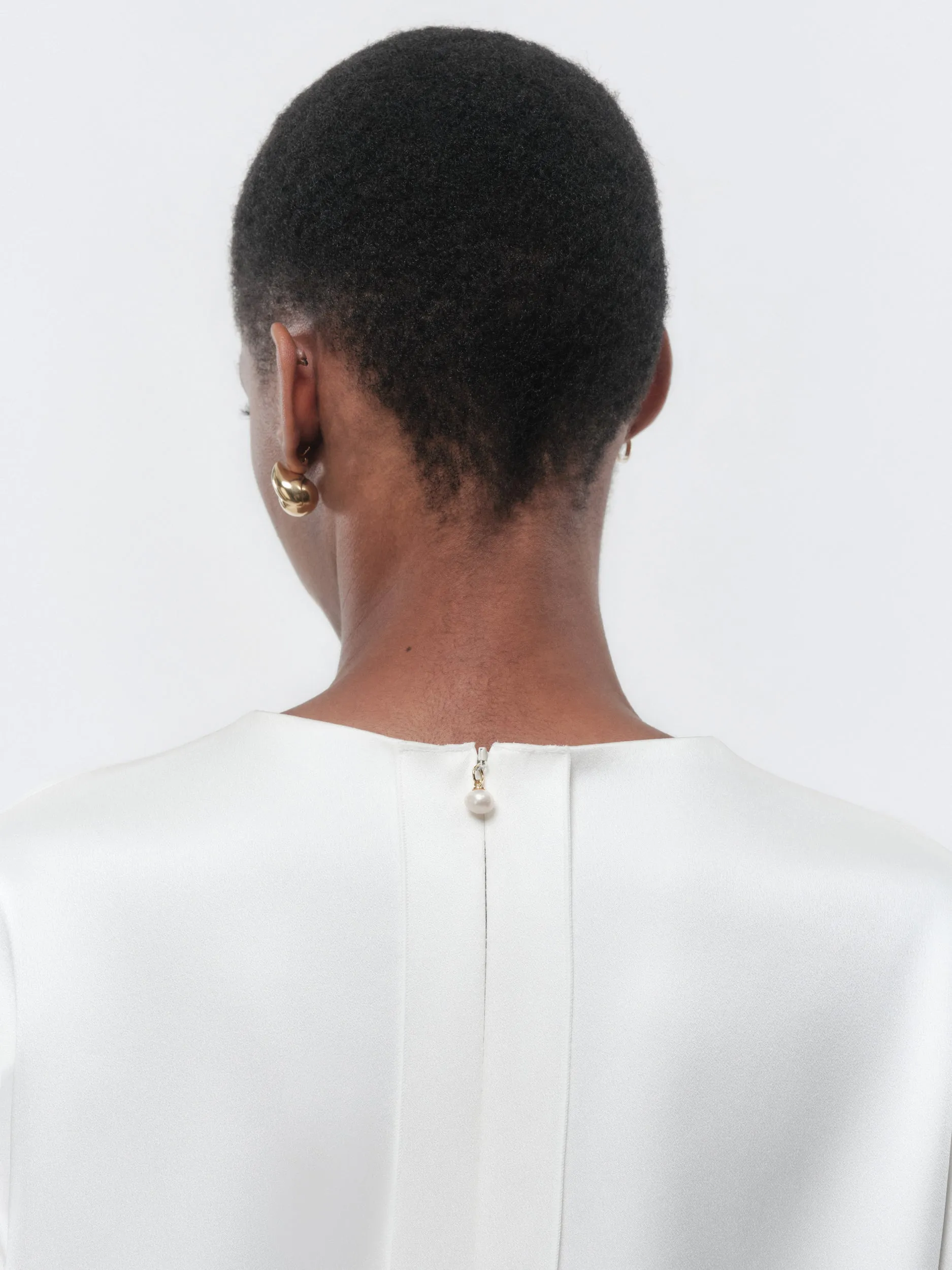 Top en satin double léger sold by Carven product image thumbnail 2