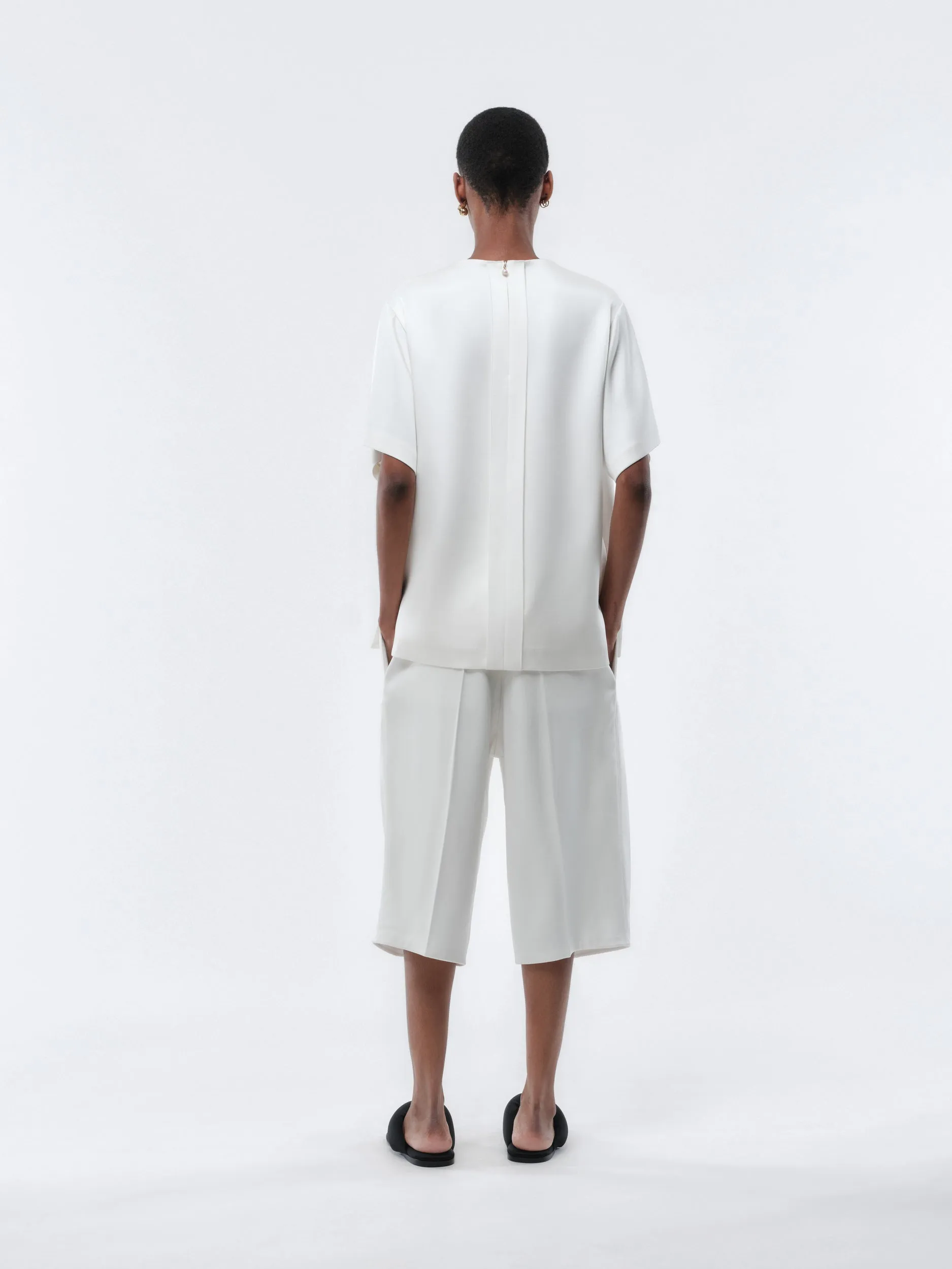 Top en satin double léger sold by Carven product image thumbnail 5