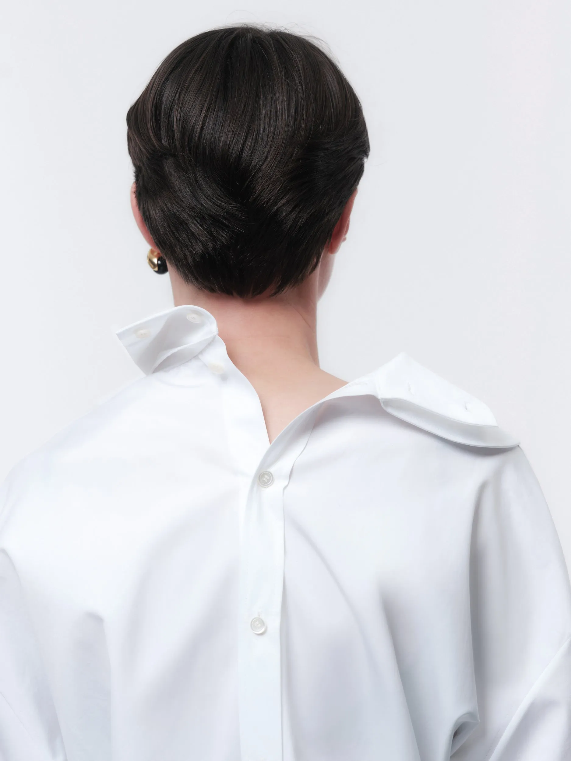 Chemise orchidée en popeline de coton légère sold by Carven product image thumbnail 2