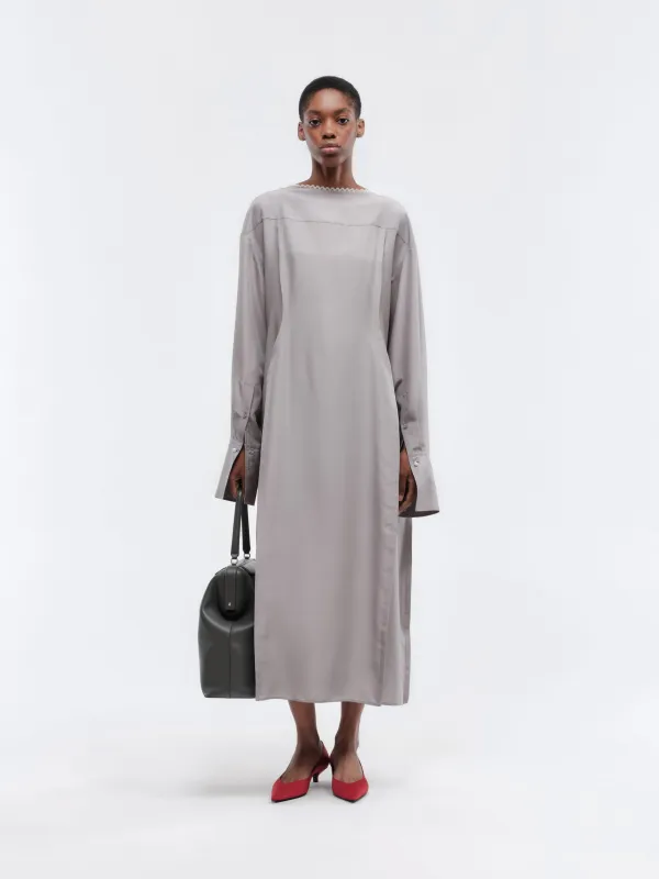 Robe Espéranto en soie habotai made by Carven