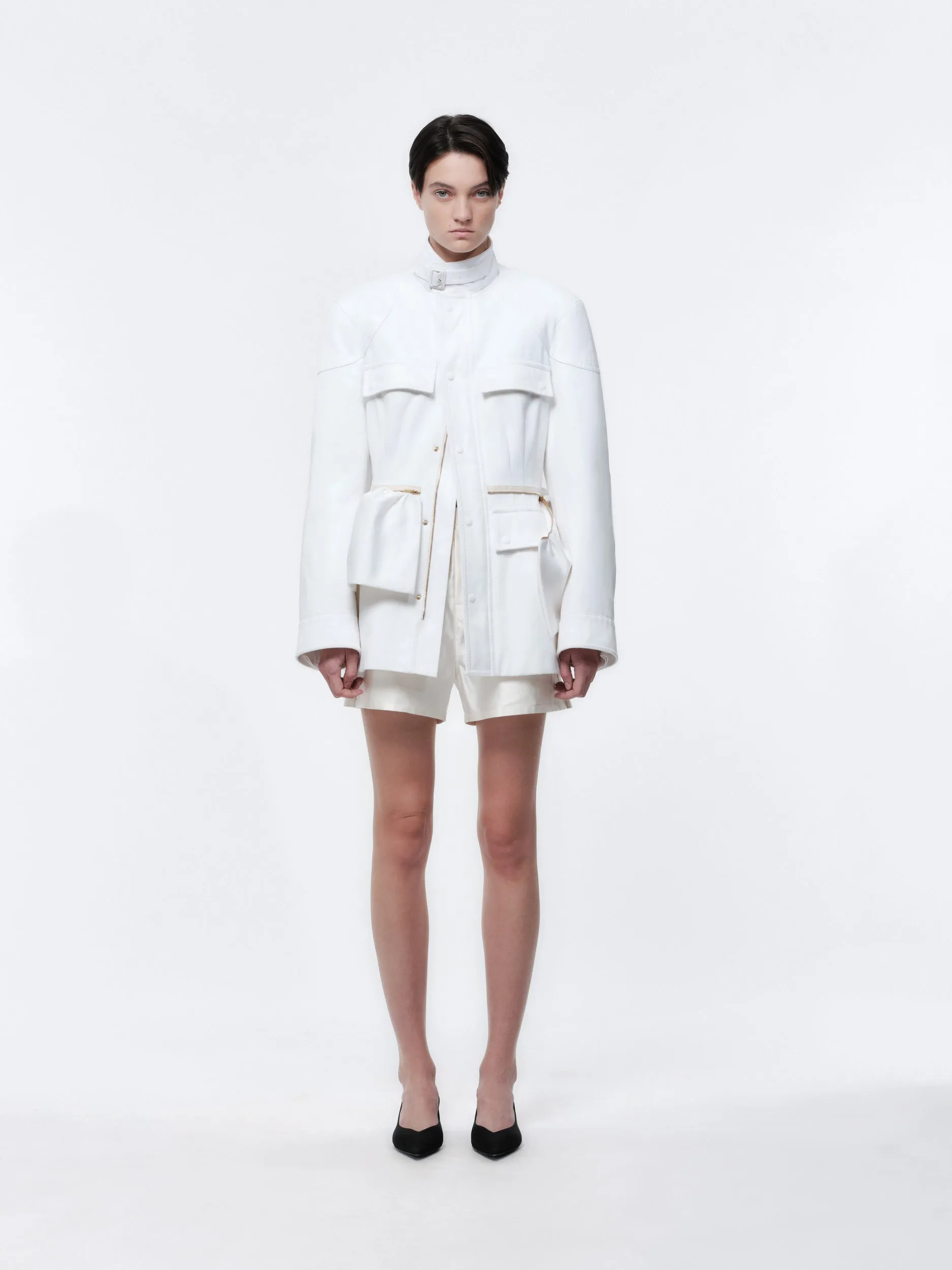 Veste Espéranto en satin de coton sold by Carven