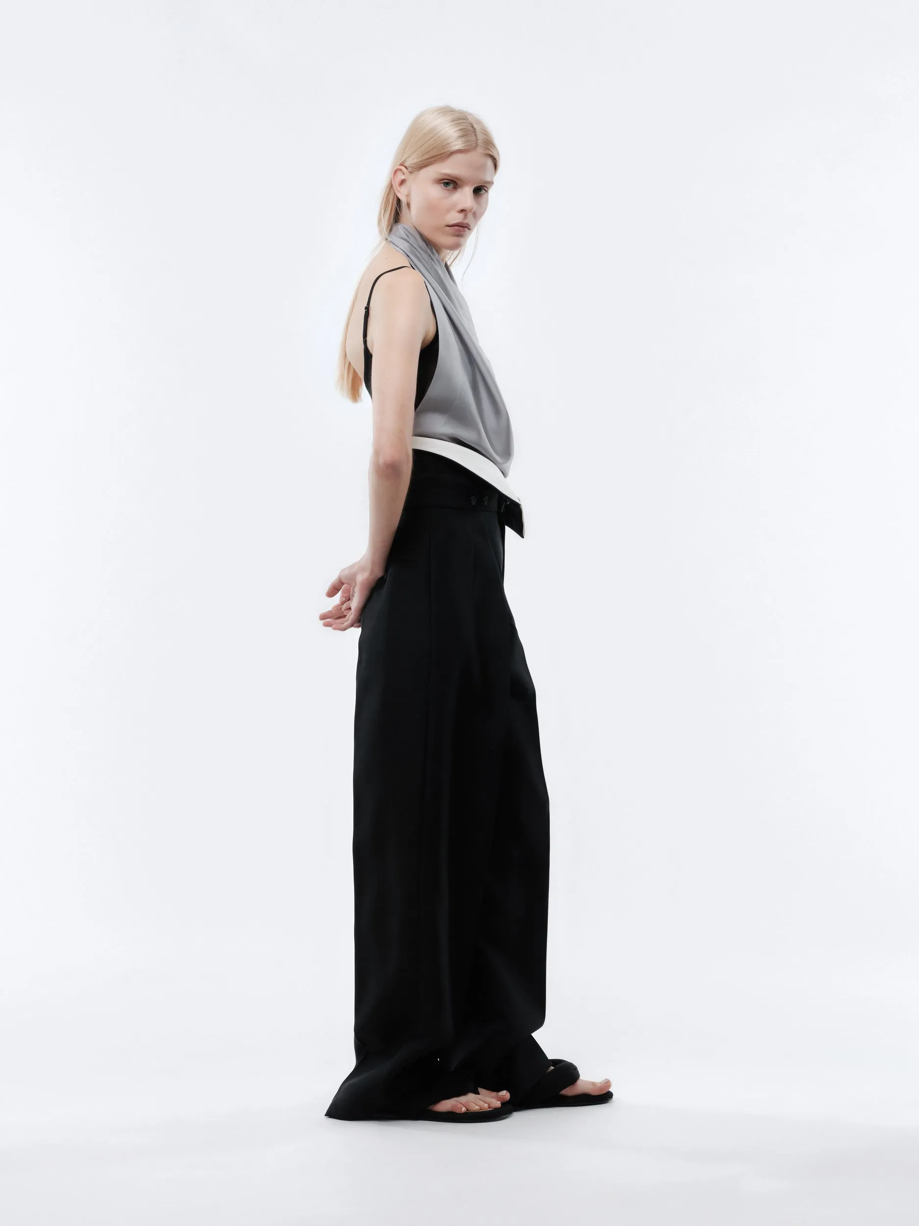 Haut dos nu en drap de soie sold by Carven product image thumbnail 3