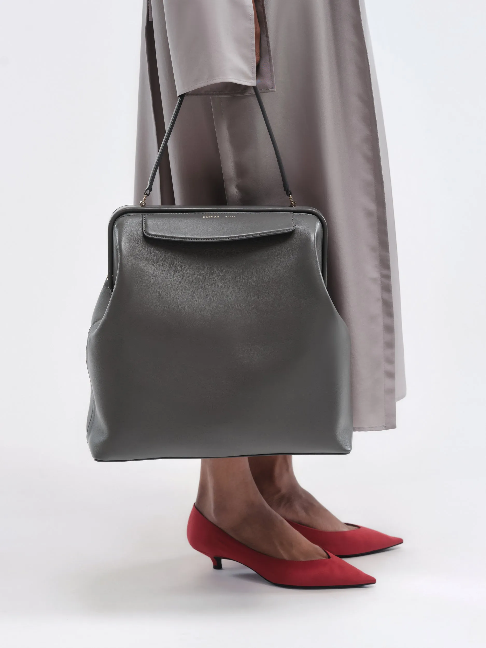 Sac Carmen Large en cuir nappa sold by Carven product image thumbnail 2
