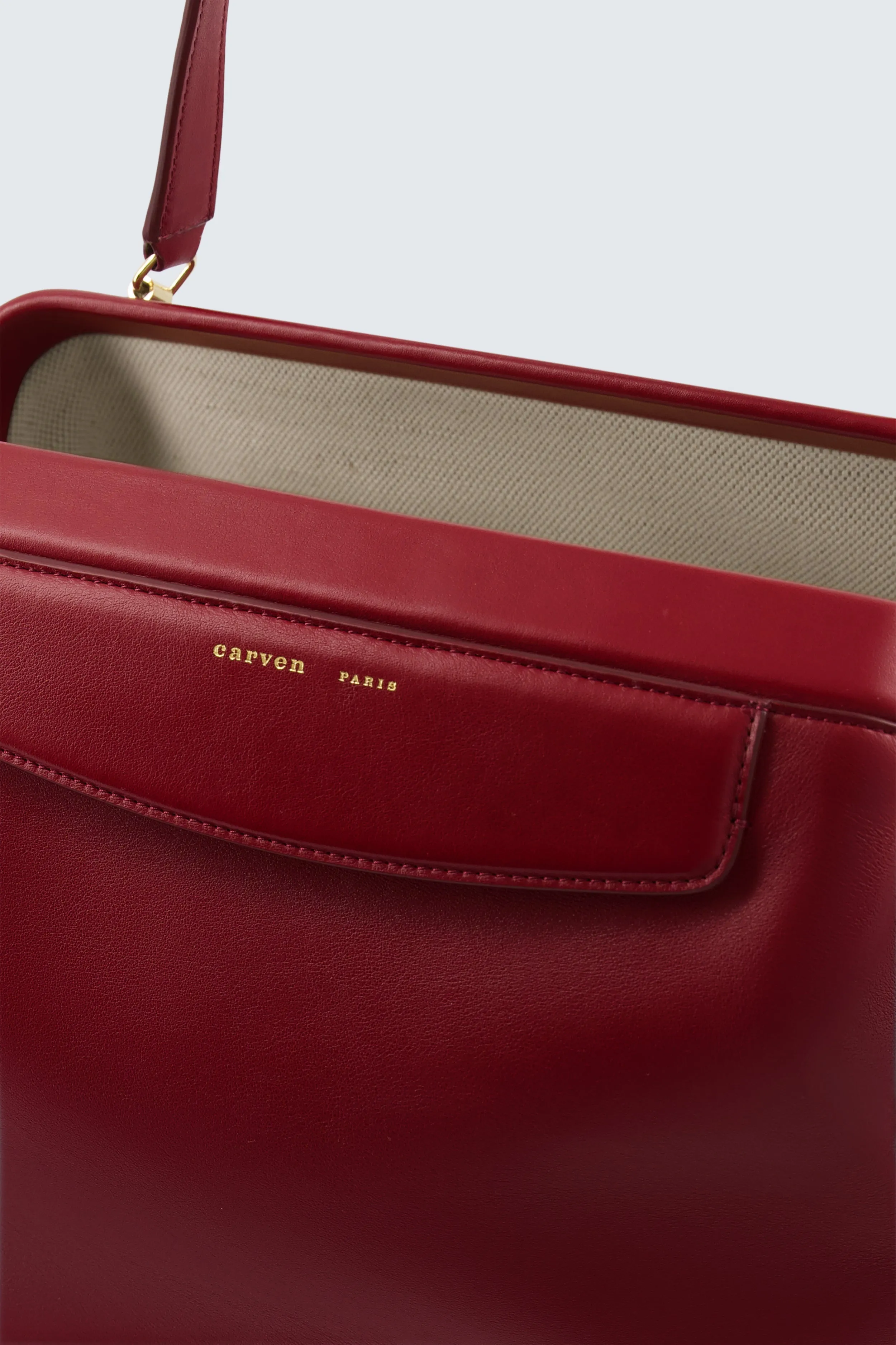 Sac Carmen Large en cuir nappa sold by Carven product image thumbnail 4