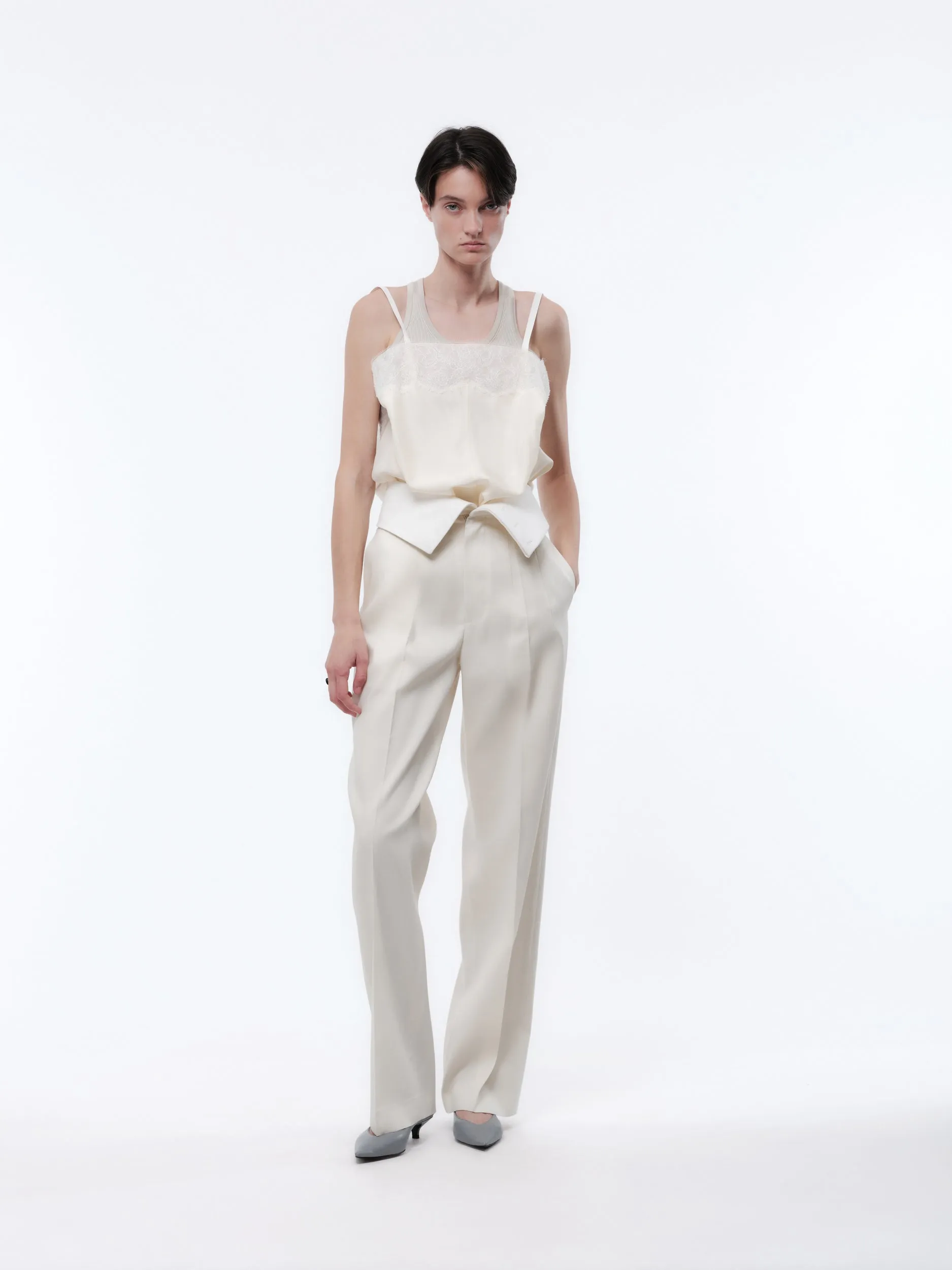 Top lingerie en soie habotai sold by Carven product image thumbnail 2