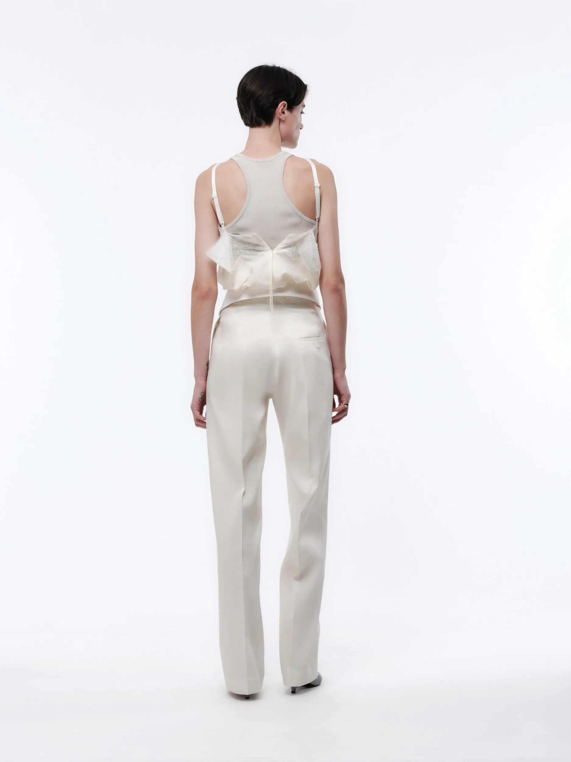 Top lingerie en soie habotai sold by Carven product image thumbnail 3