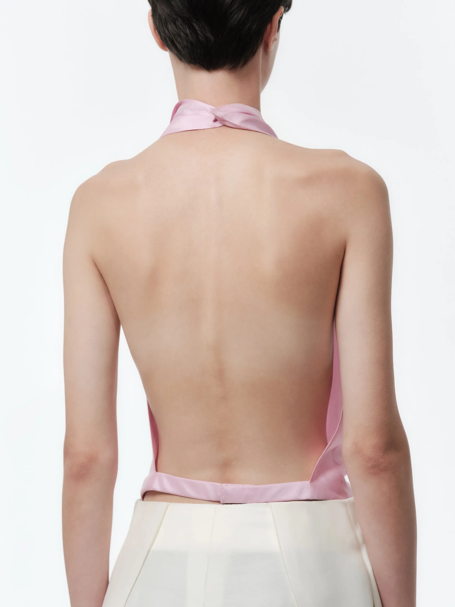 Haut dos nu en drap de soie sold by Carven product image thumbnail 2