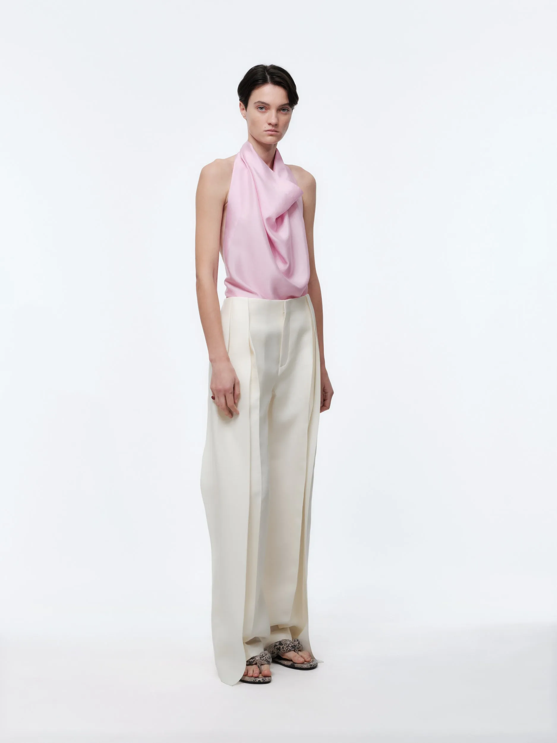 Haut dos nu en drap de soie sold by Carven product image thumbnail 3