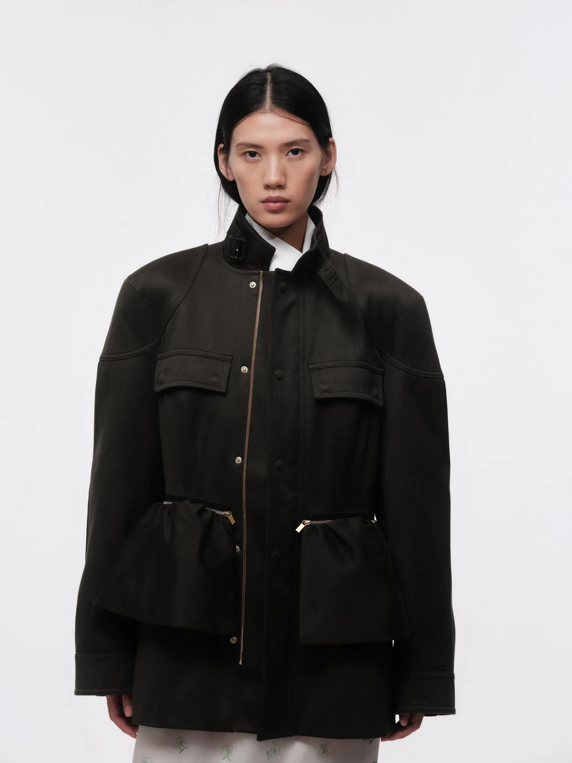 Veste Espéranto en satin de coton sold by Carven