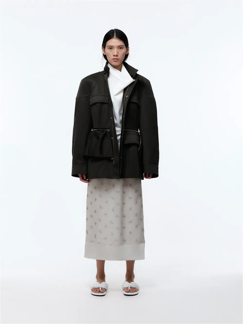 Veste Espéranto en satin de coton sold by Carven product image thumbnail 3