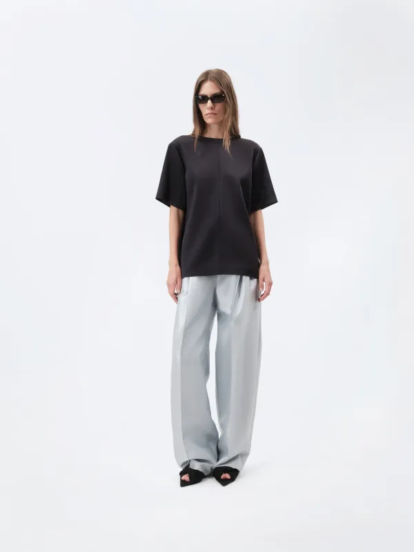 Top en satin double made by Carven