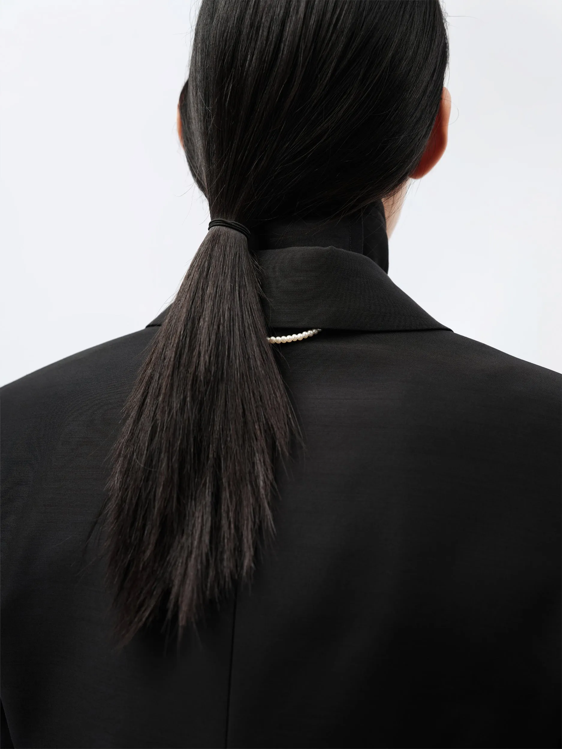 Veste Espéranto en toile de soie et laine sold by Carven product image thumbnail 5