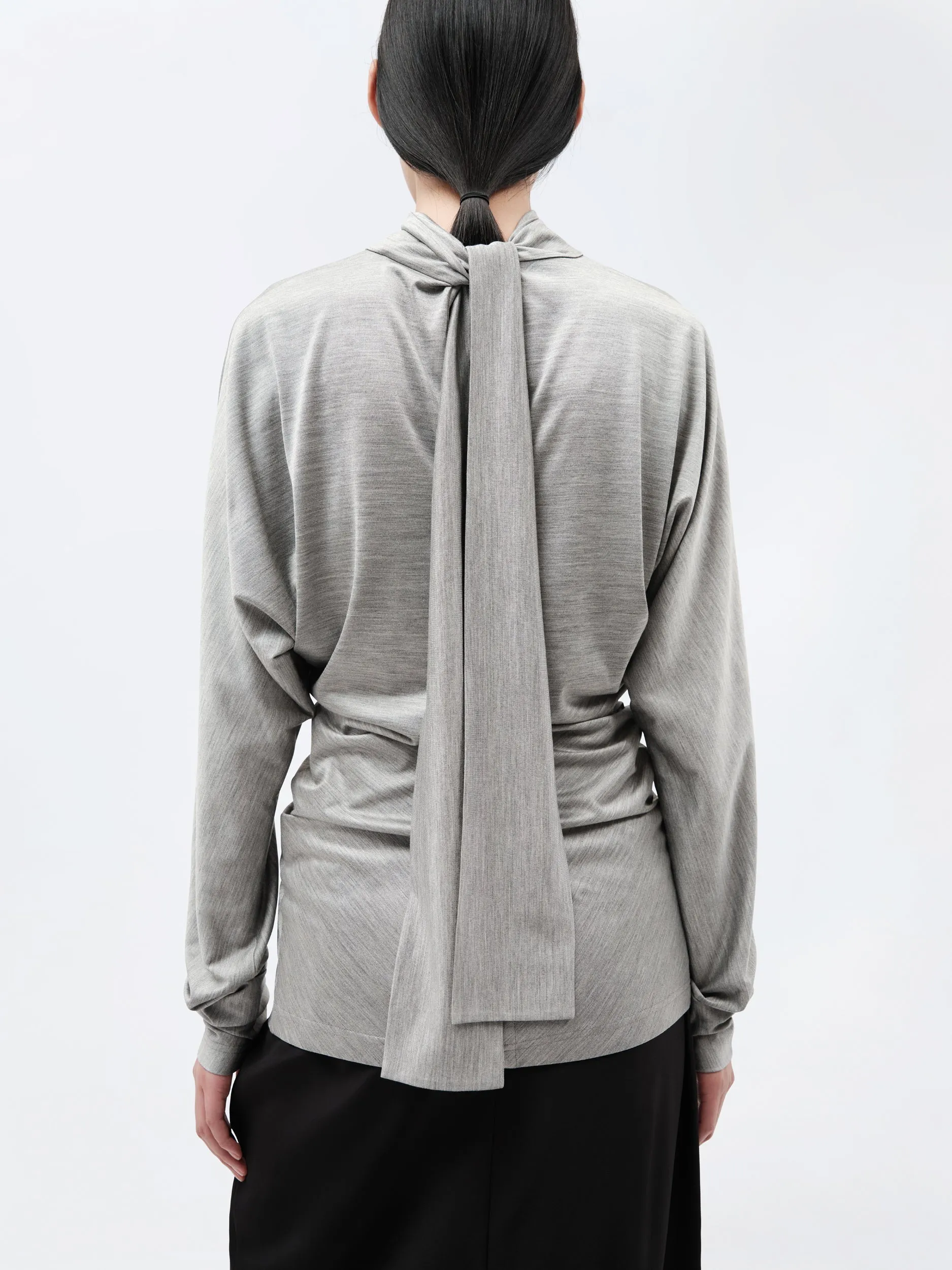 Top kimono en jersey de soie sold by Carven product image thumbnail 2