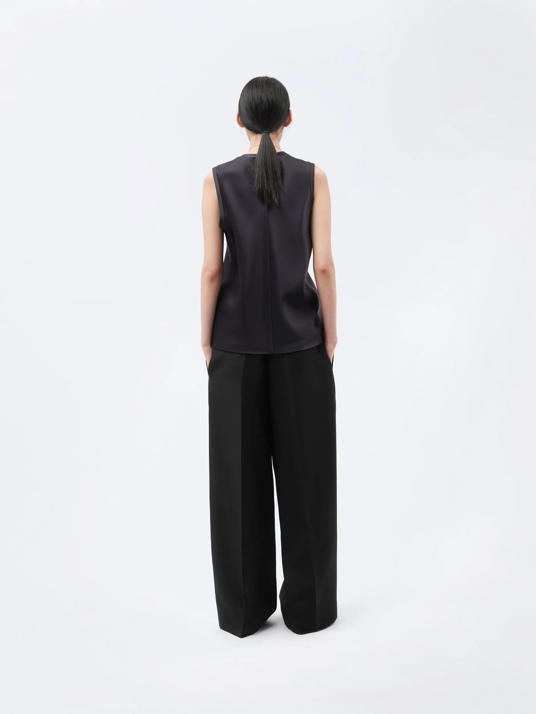 Top débardeur en satin double sold by Carven product image thumbnail 5