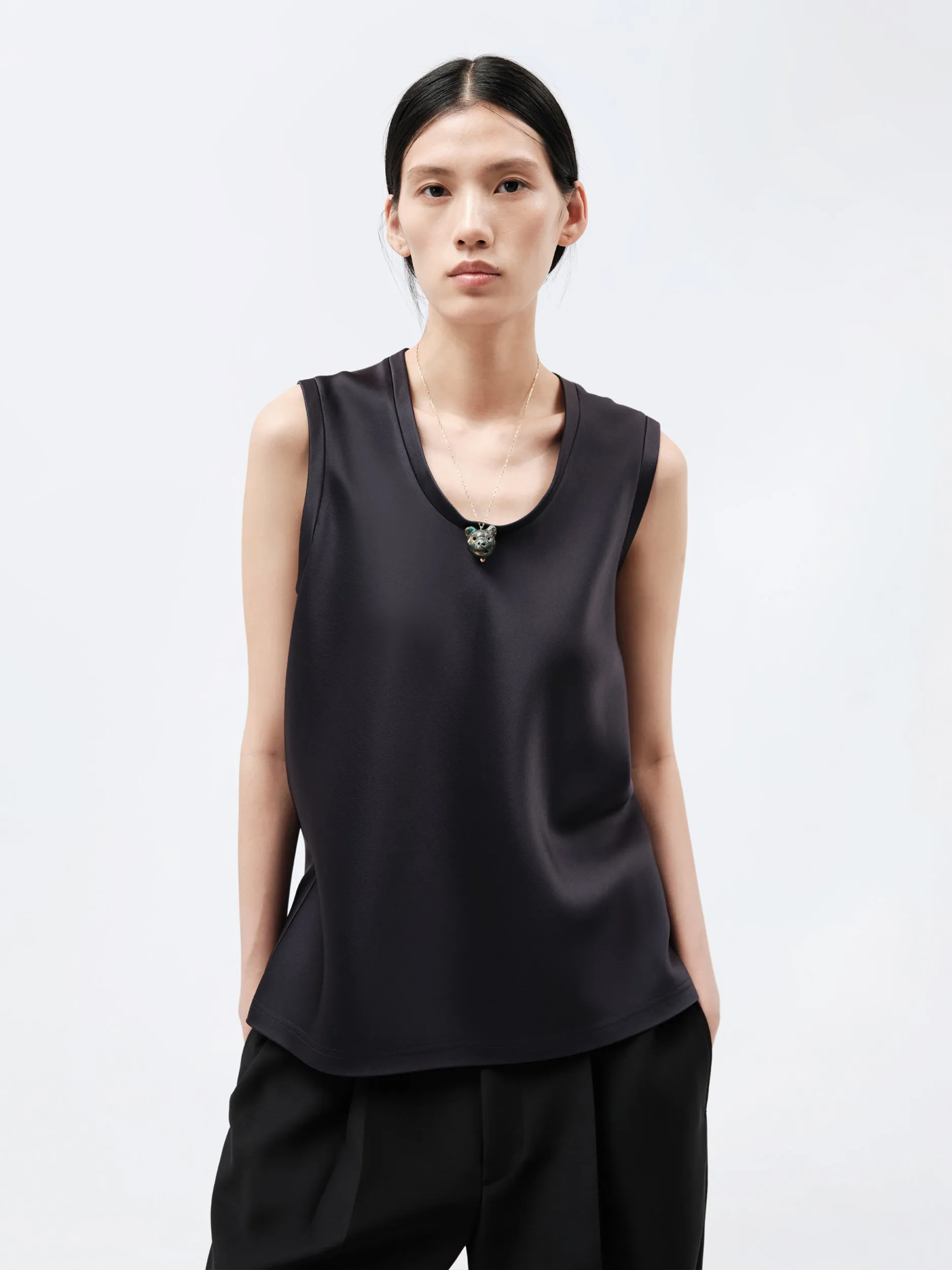 Top débardeur en satin double sold by Carven