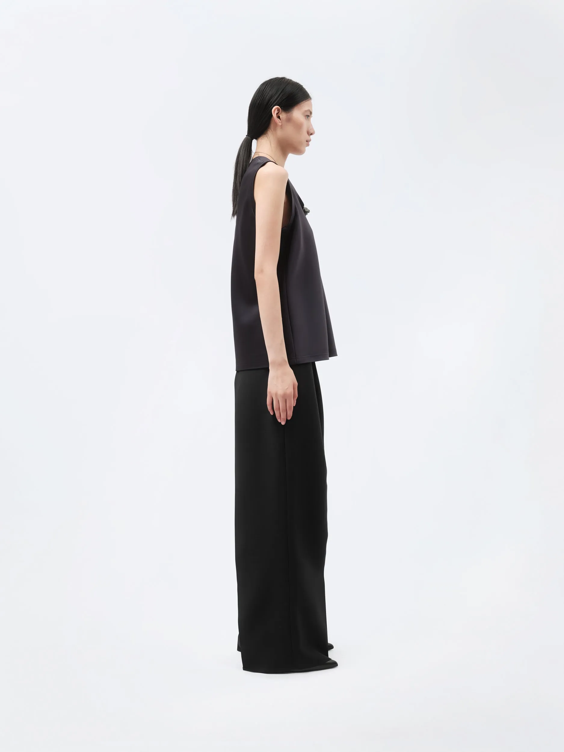 Top débardeur en satin double sold by Carven product image thumbnail 4