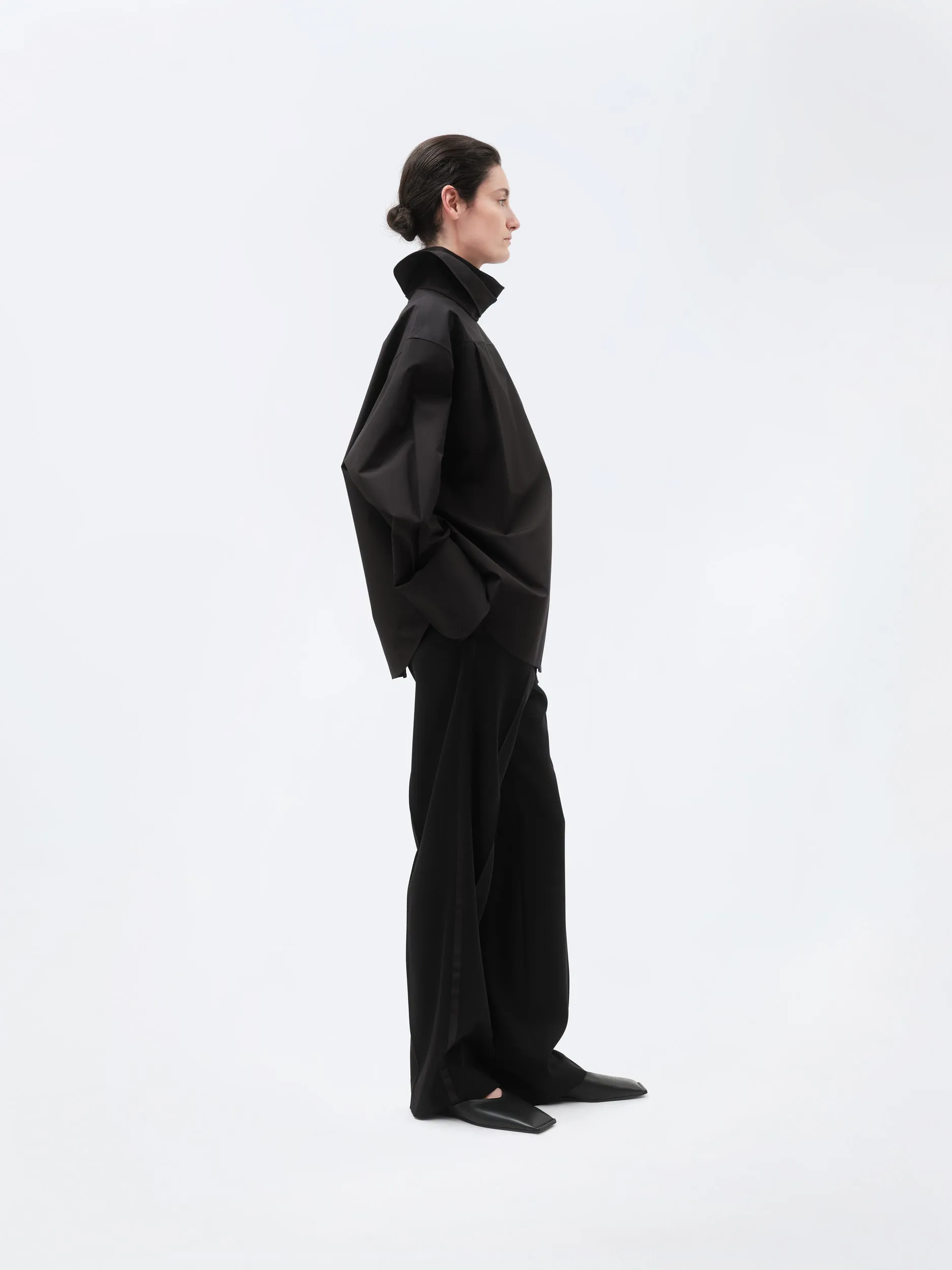 Chemise orchidée en popeline légère sold by Carven product image thumbnail 3