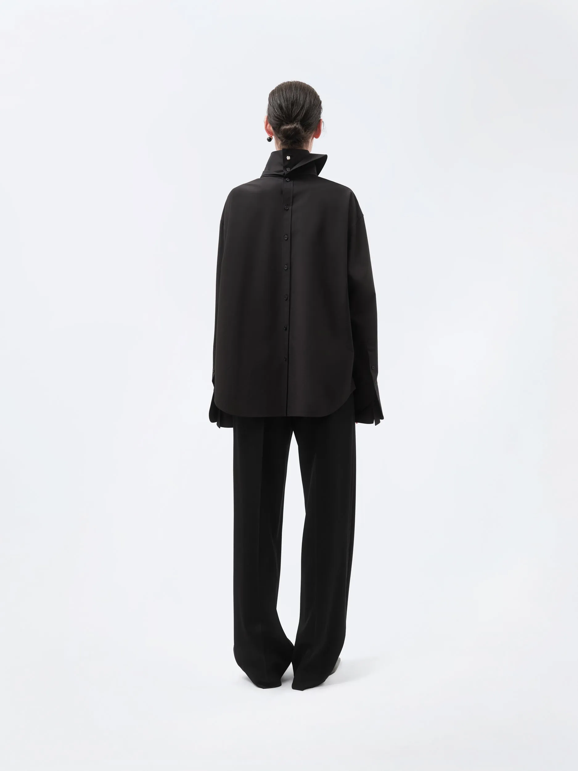 Chemise orchidée en popeline légère sold by Carven product image thumbnail 4