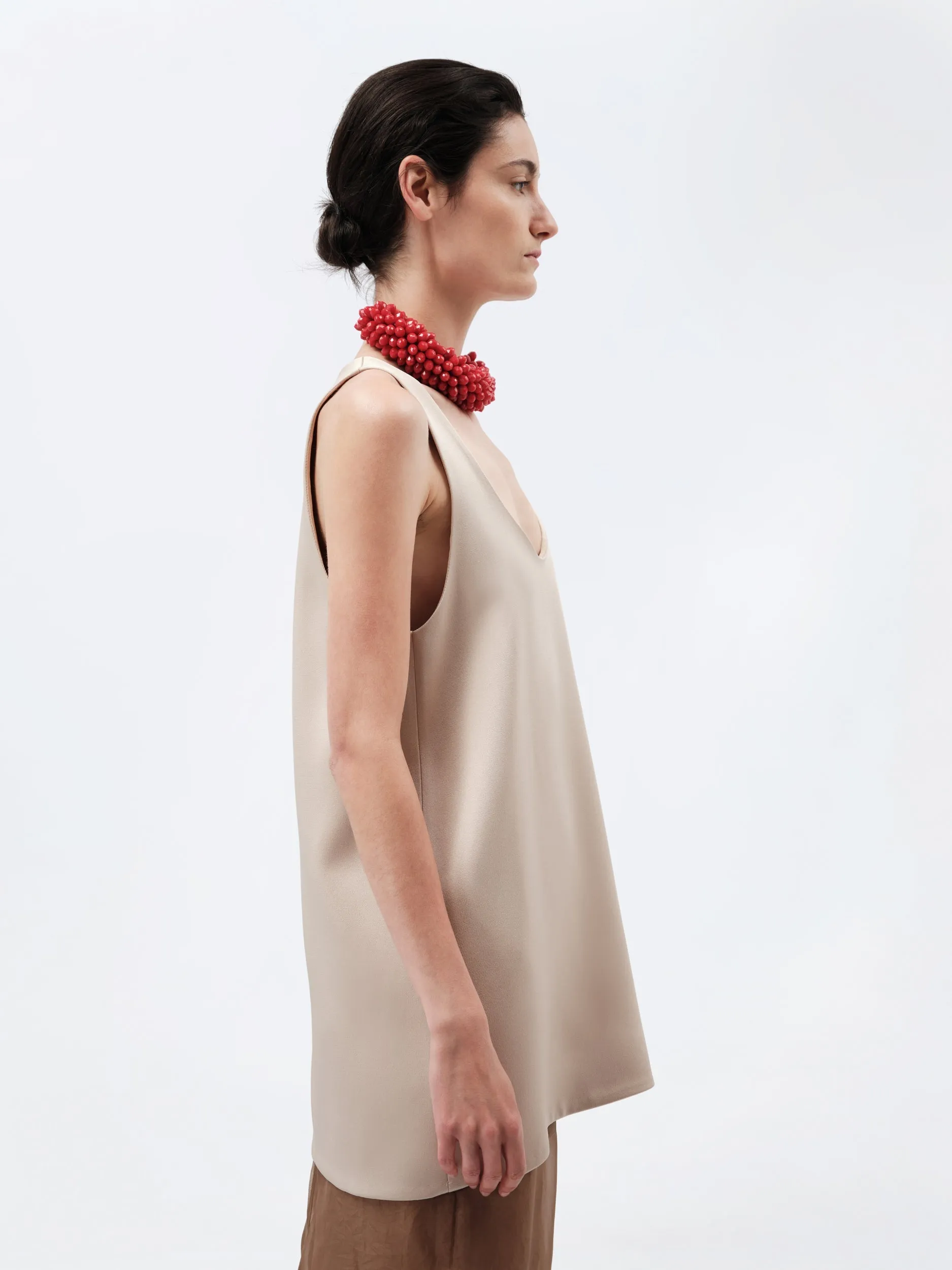 Débardeur en double satin sold by Carven product image thumbnail 3