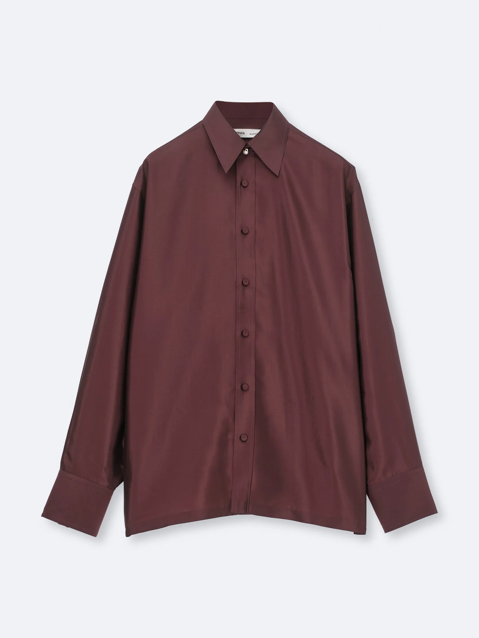 Chemise manches chauve-souris en drap de soie sold by Carven product image thumbnail 5