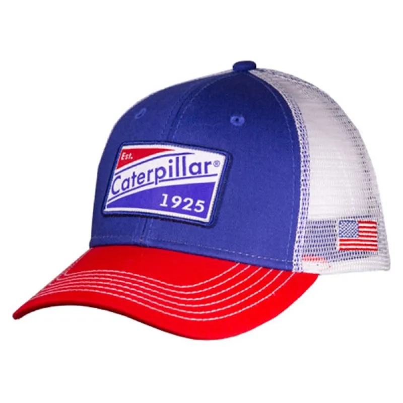 Est. 1925 Flag Cap w/Contrast Stitching on Visor sold by Caterpillar