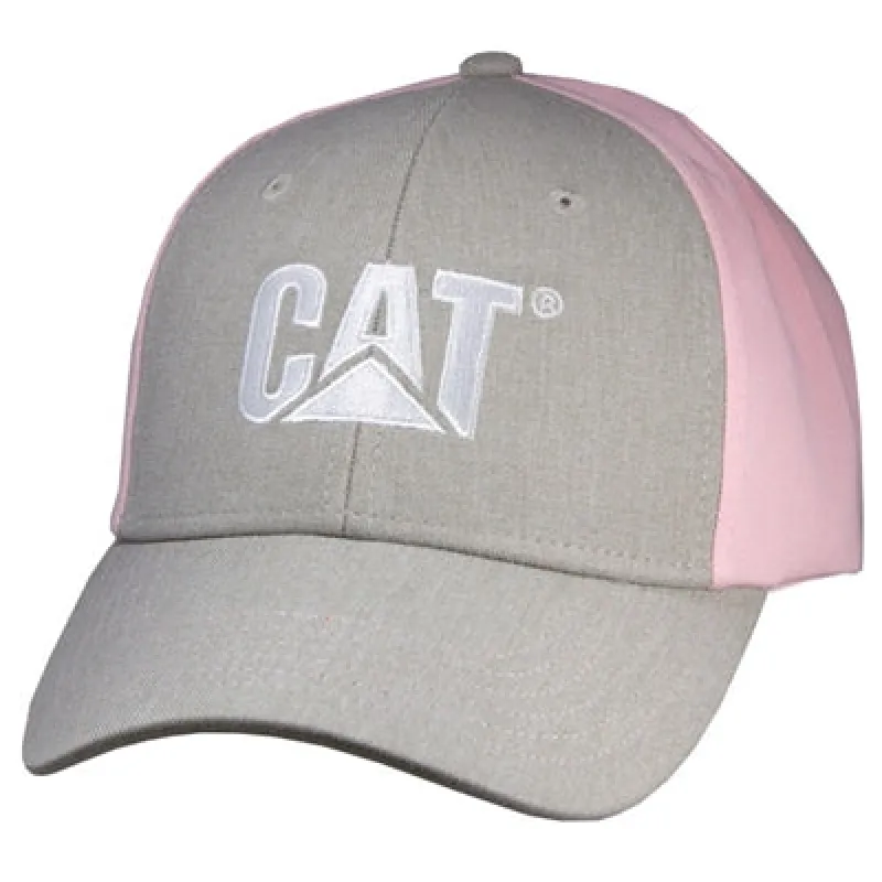 Grey/Pink Contrast Cap sold by Caterpillar