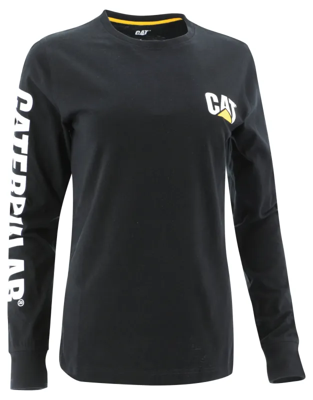Women's Trademark Banner L/S Tee sold by Caterpillar