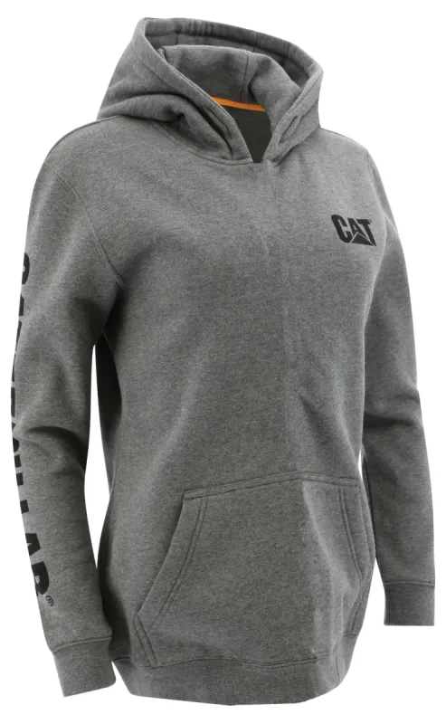 Women's Trademark Banner Pullover Hoodie made by Caterpillar
