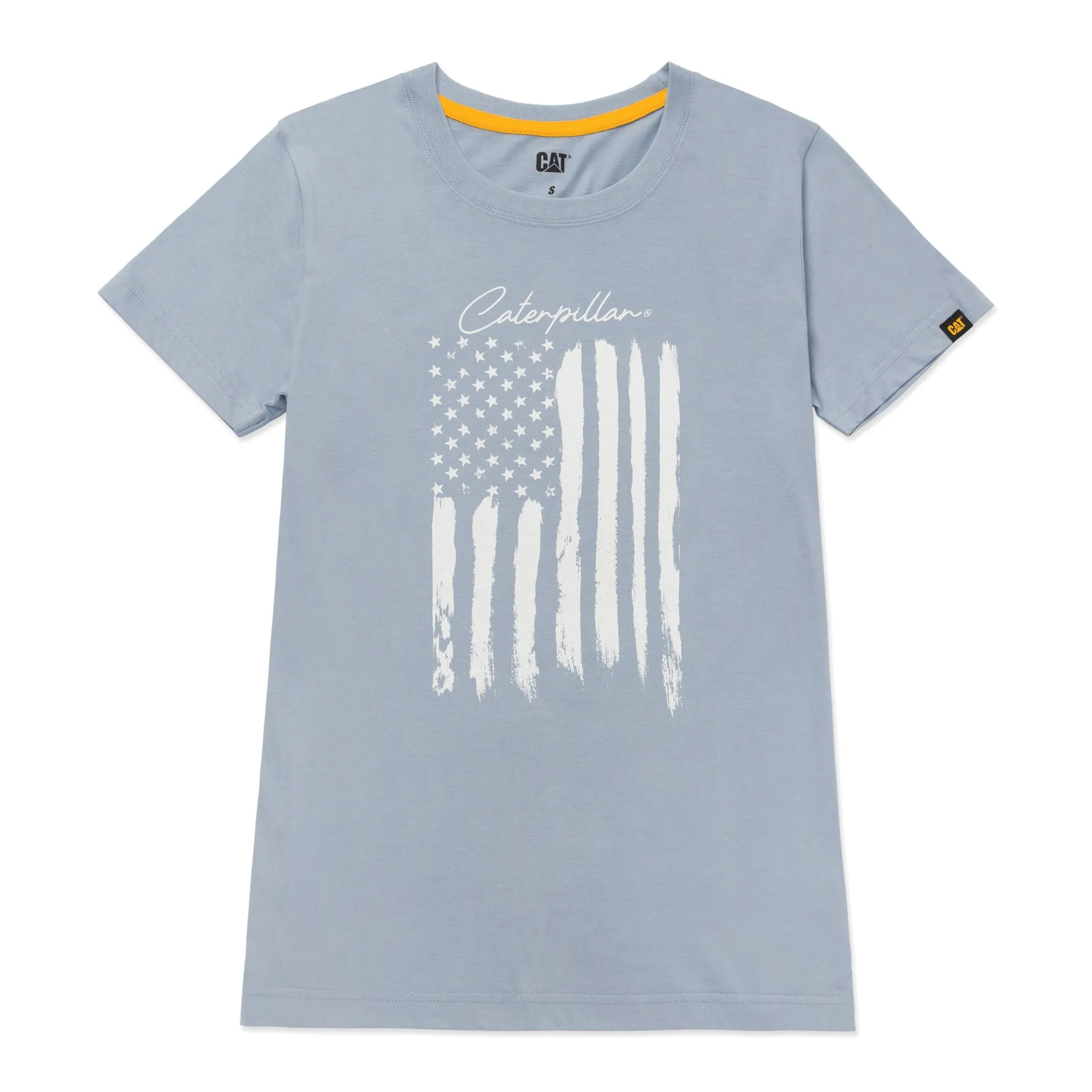 Women's Flag Graphic Tee sold by Caterpillar
