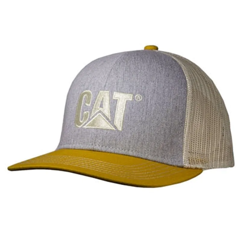 Bronze Bill w/Cream Cat Logo Cap sold by Caterpillar