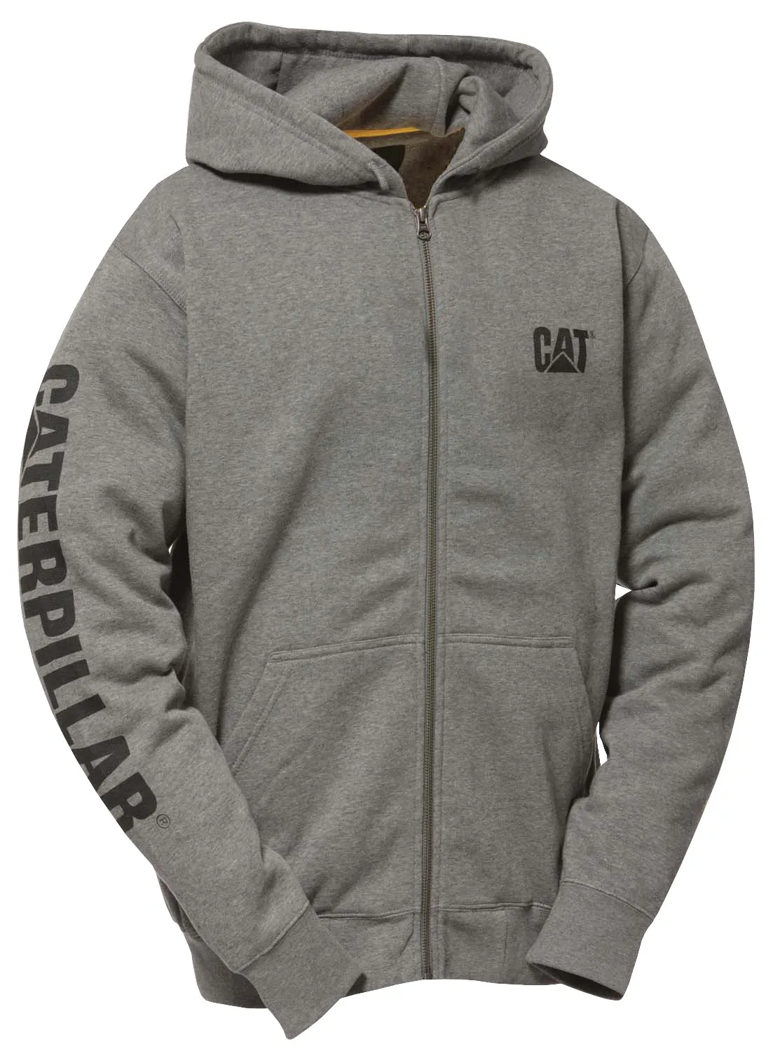 Full Zip Hoodie Banner Sweatshirt sold by Caterpillar product image thumbnail 3