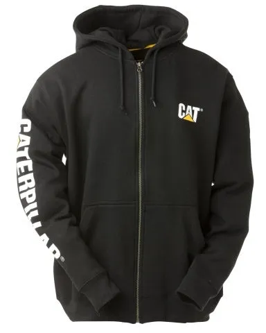 Full Zip Hoodie Banner Sweatshirt sold by Caterpillar product image thumbnail 4